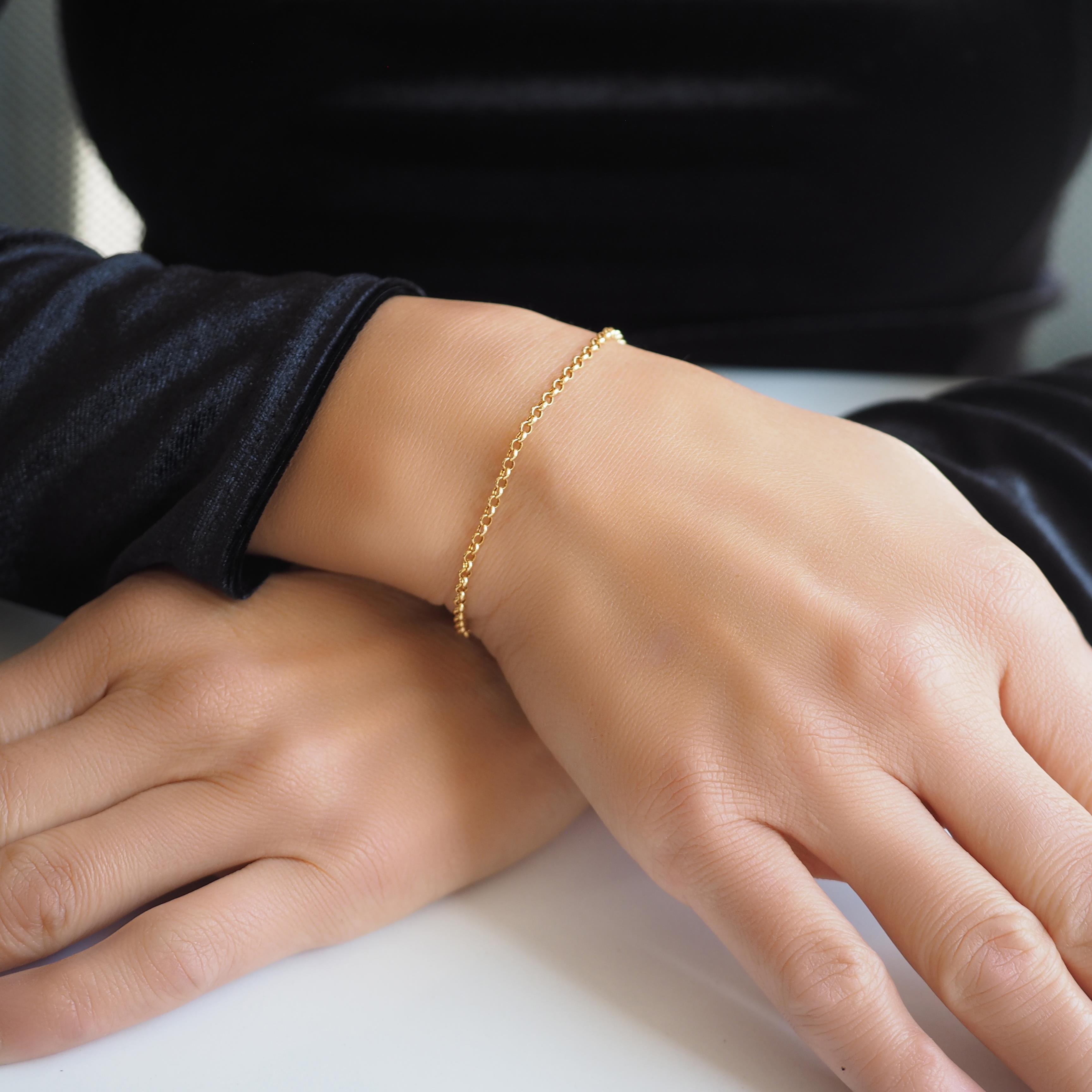 Mardeluz Modern Altın Bileklik 14 Ayar 1,05 Gram