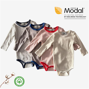 EDELWEISS 51457 UZUN KOL ÇİZGİLİ BODY