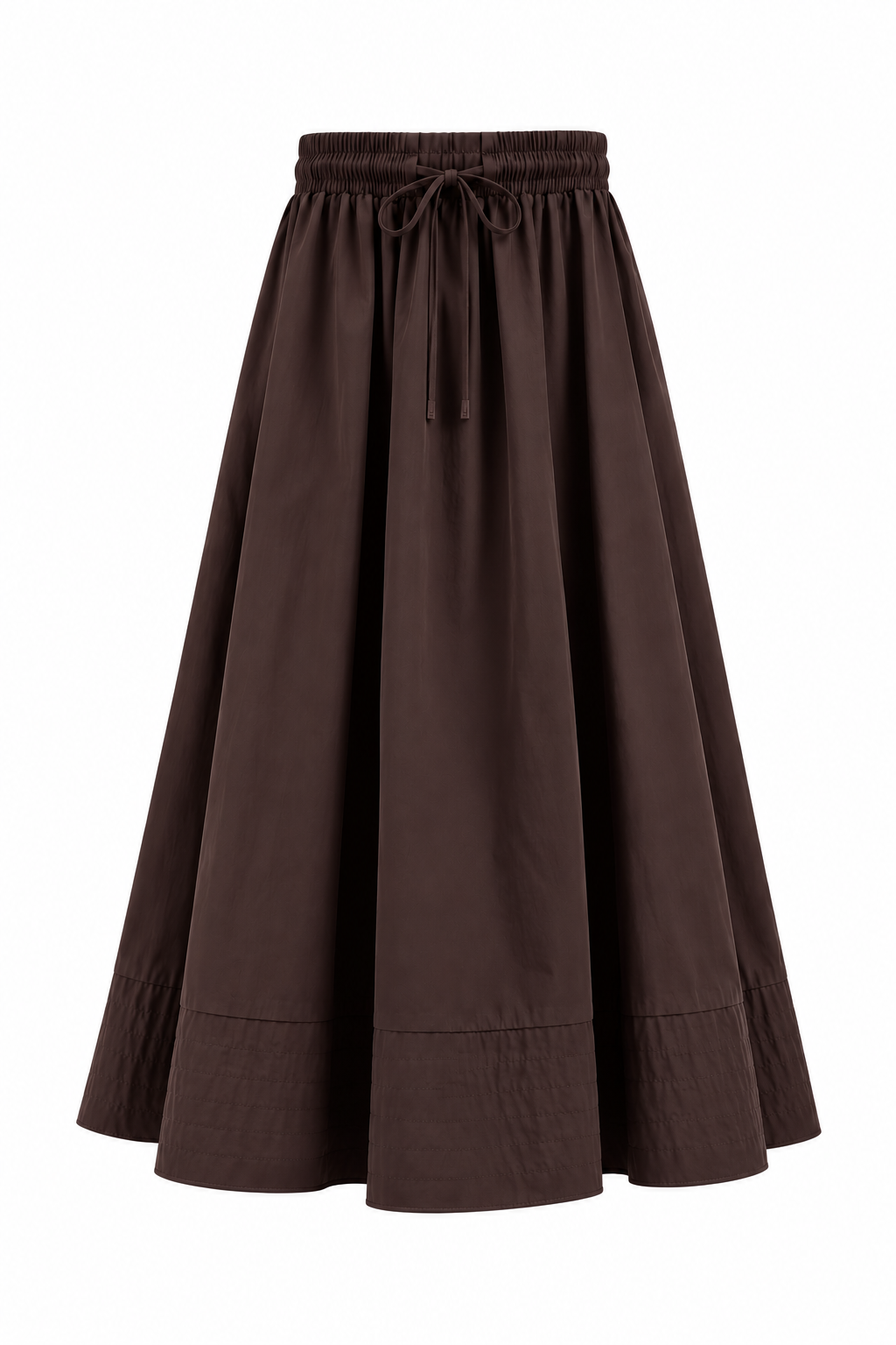 A Form Poplin Etek Kahve - ETEK