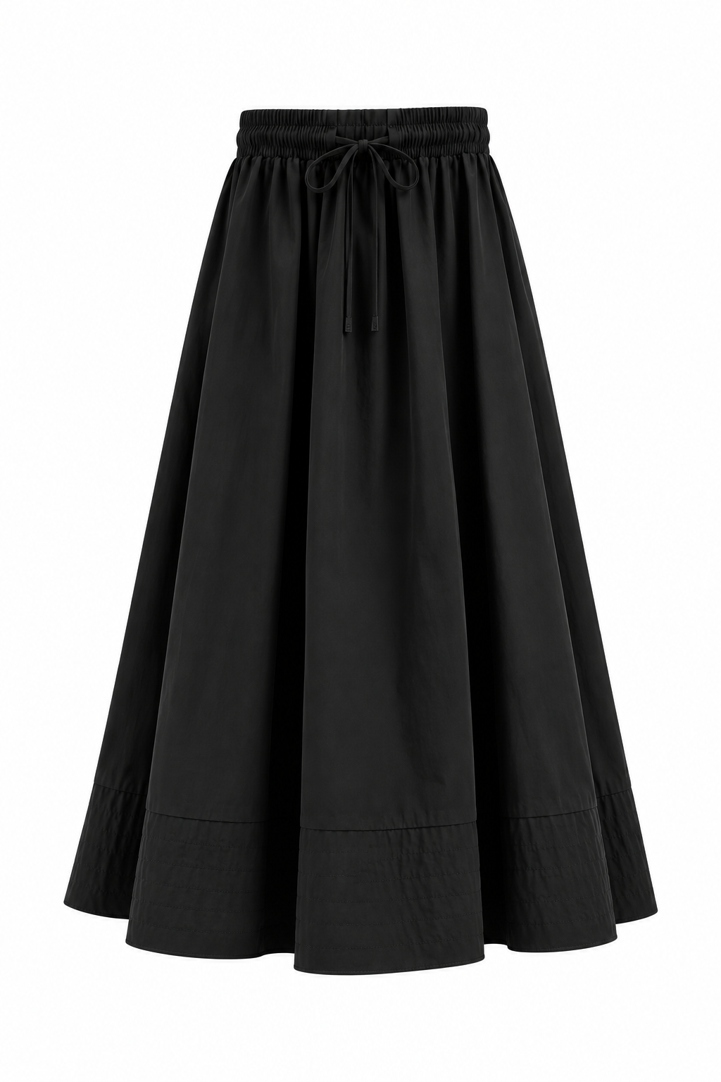 A Form Poplin Etek Siyah - ETEK