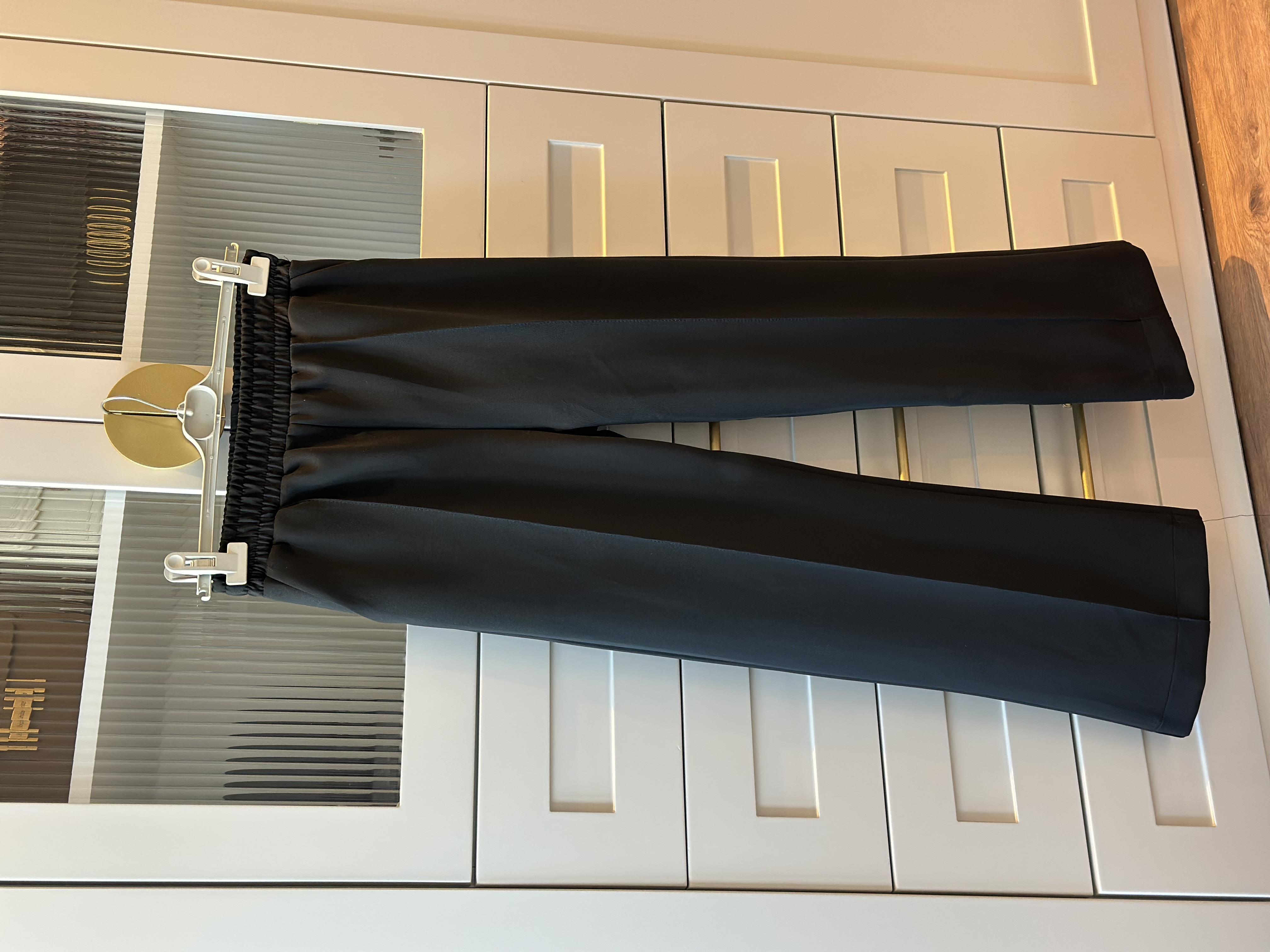 Scuba Dikiş Detaylı Pantalon Siyah - PANTOLON