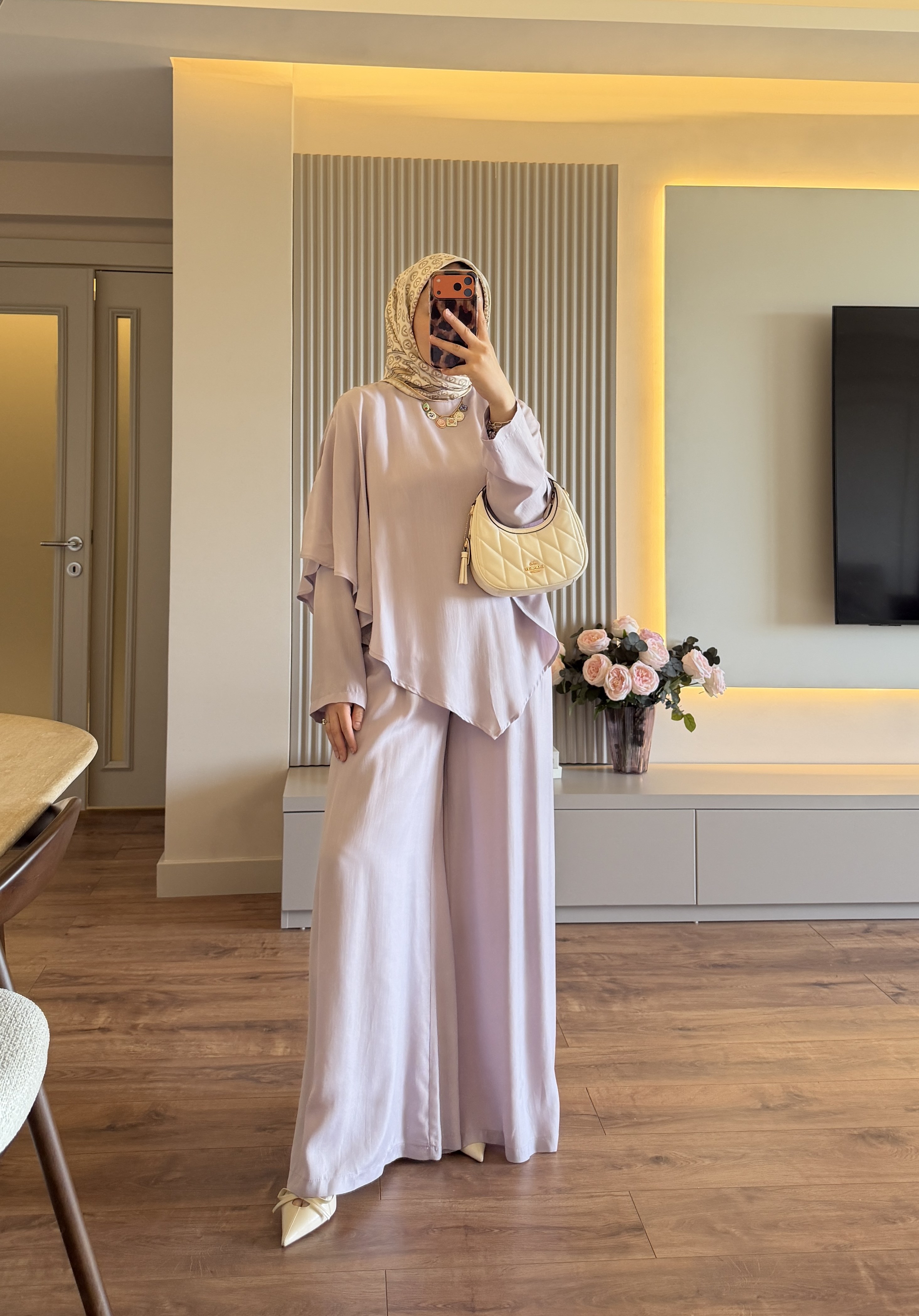 Tencel Üçlü Takım Lila - TAKIM