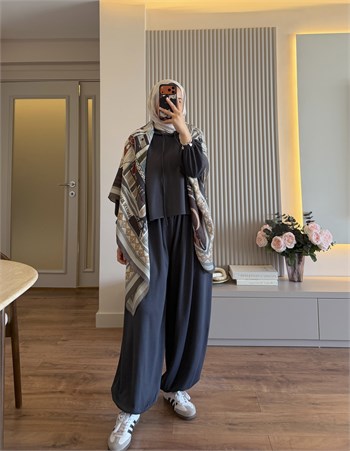 Baggy Spor Takım Antrasit - TAKIM