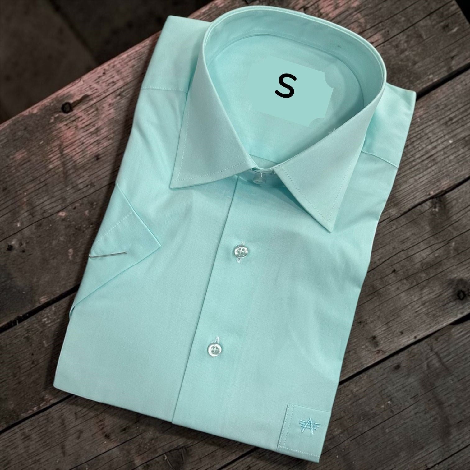 Linen Keten Klasik %100 Cotton Kısa Kollu Terletmeyen Gömlek 