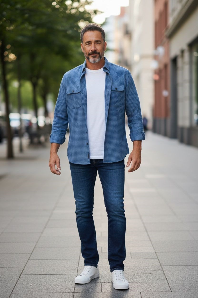 Linen Keten Klasik %100 Cotton Uzun Kollu Terletmeyen Gömlek 