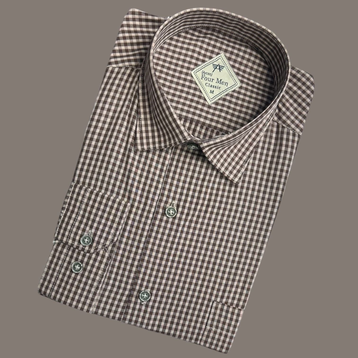 Linen Keten Klasik %100 Cotton Uzun Kollu Terletmeyen Gömlek 
