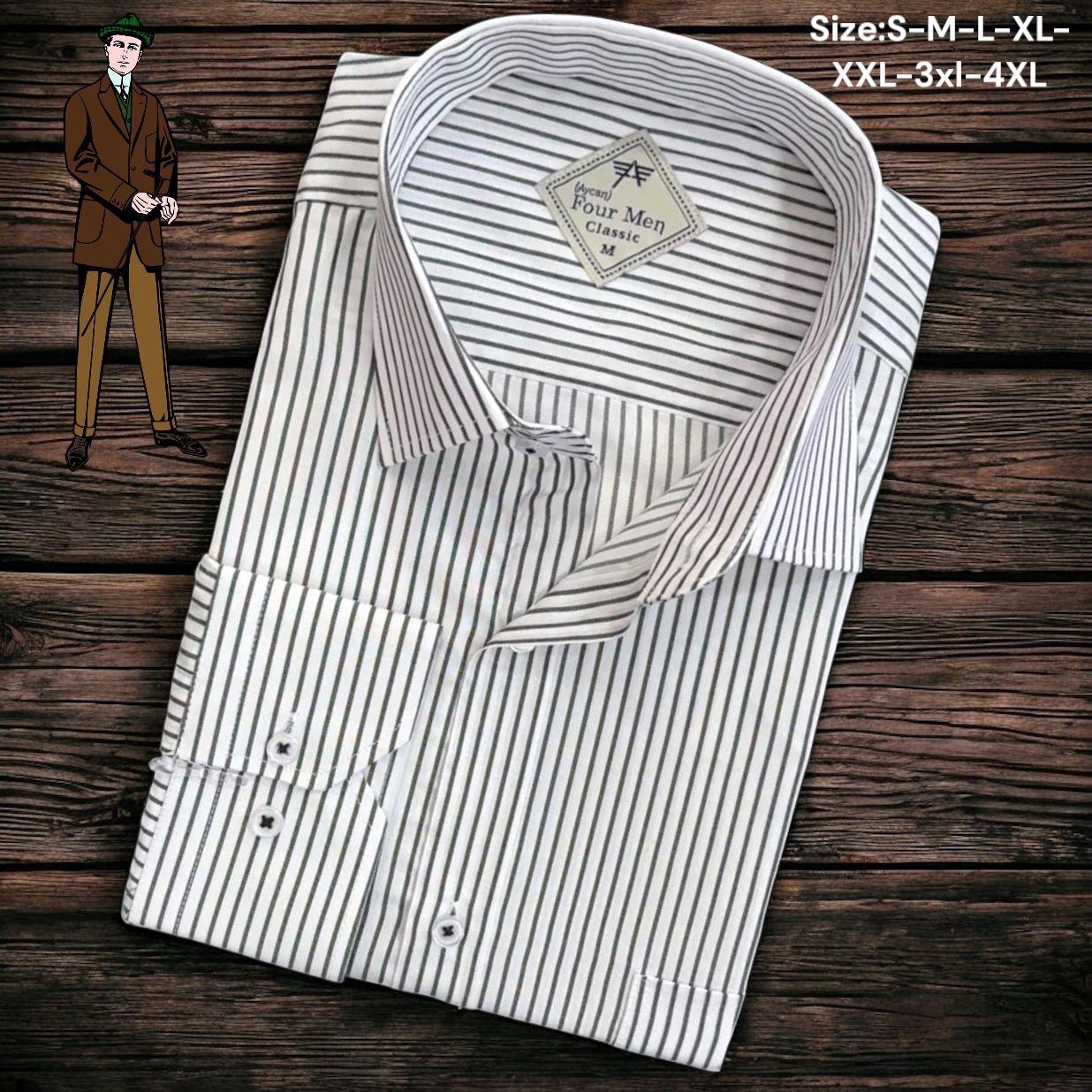 Linen Keten Klasik %100 Cotton Uzun Kollu Terletmeyen Tek Cepli Kapaklı Beyaz Gömlek (Regular Kalıp)