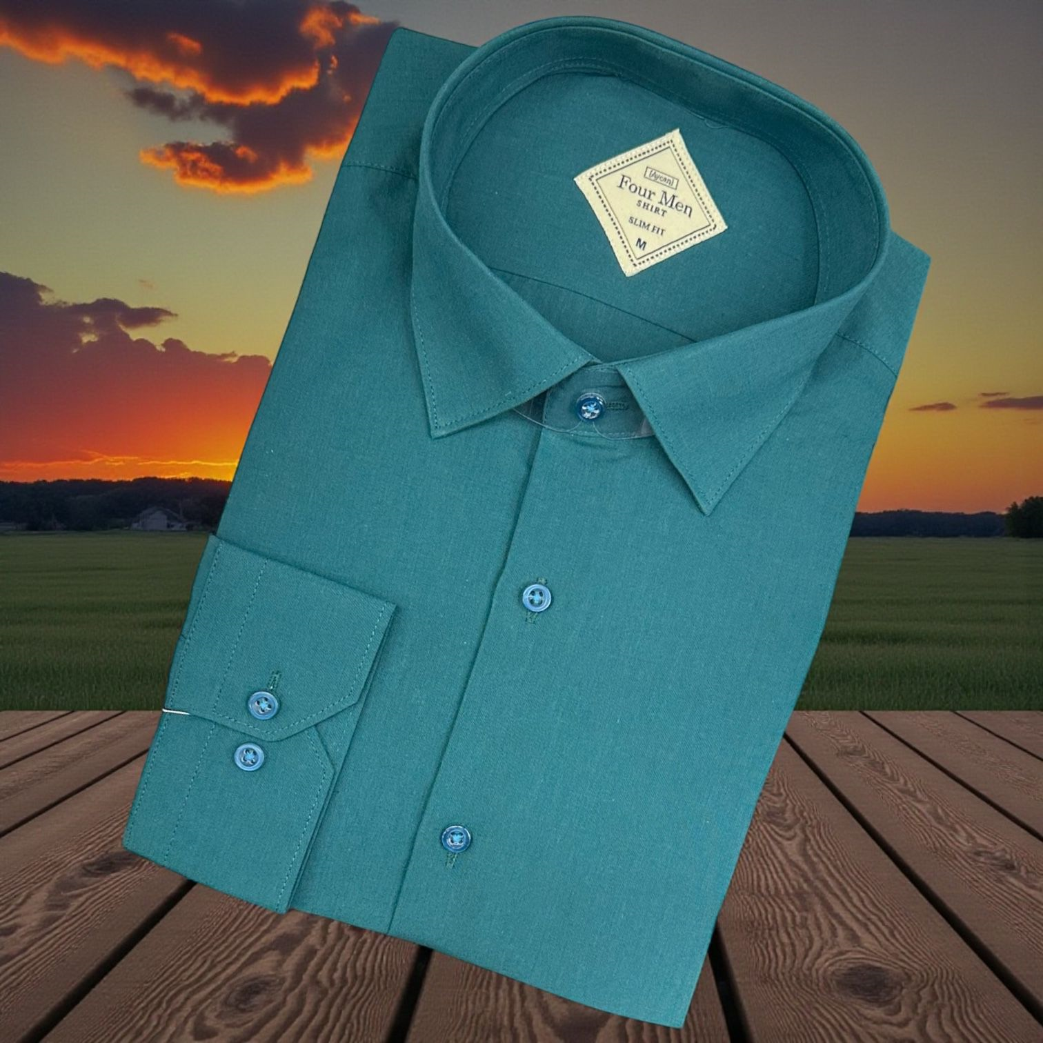 Linen Keten Slim Fit 4 Mevsim Giyilebilen Pamuklu Gömlek