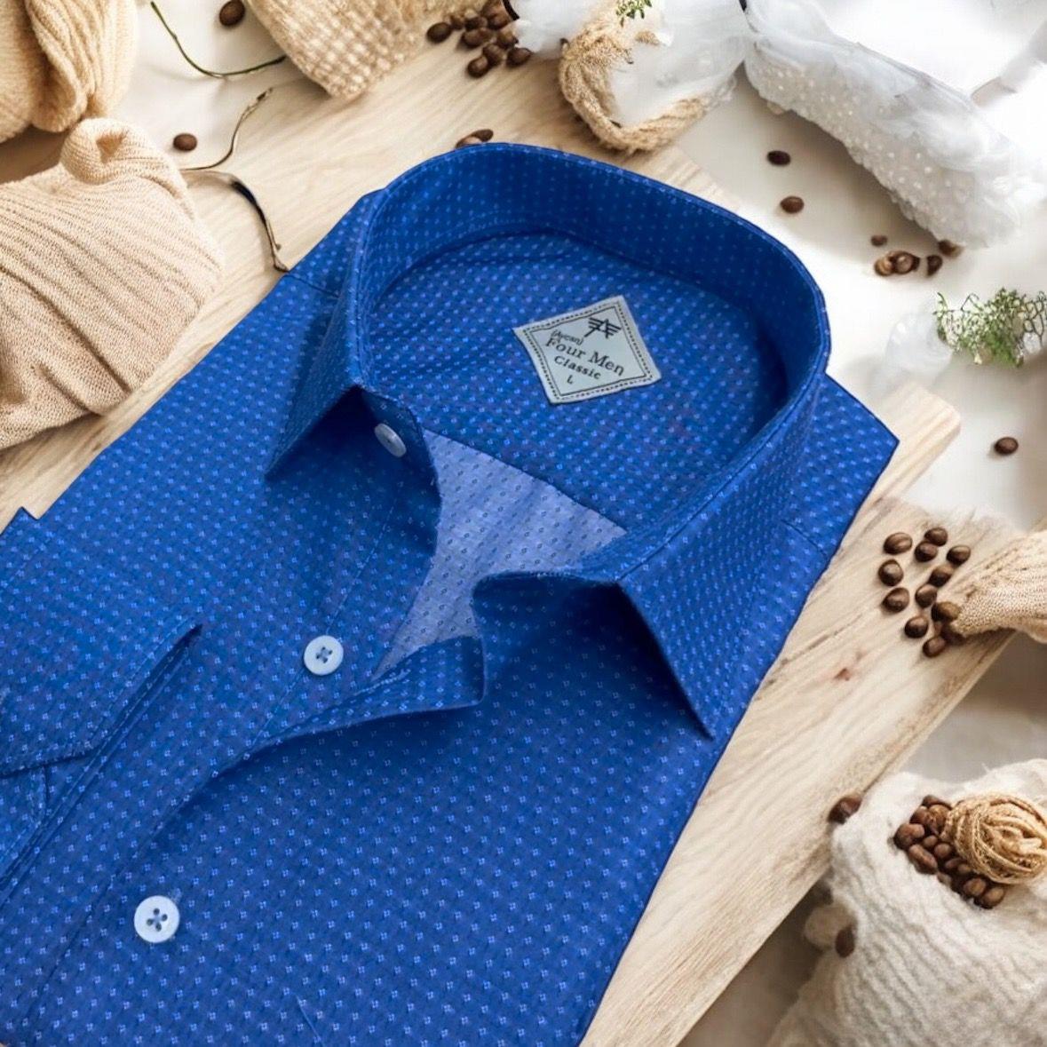 Pamuklu Oxford Uzun Kollu Unisex Gömlek (Standart Kalıp)