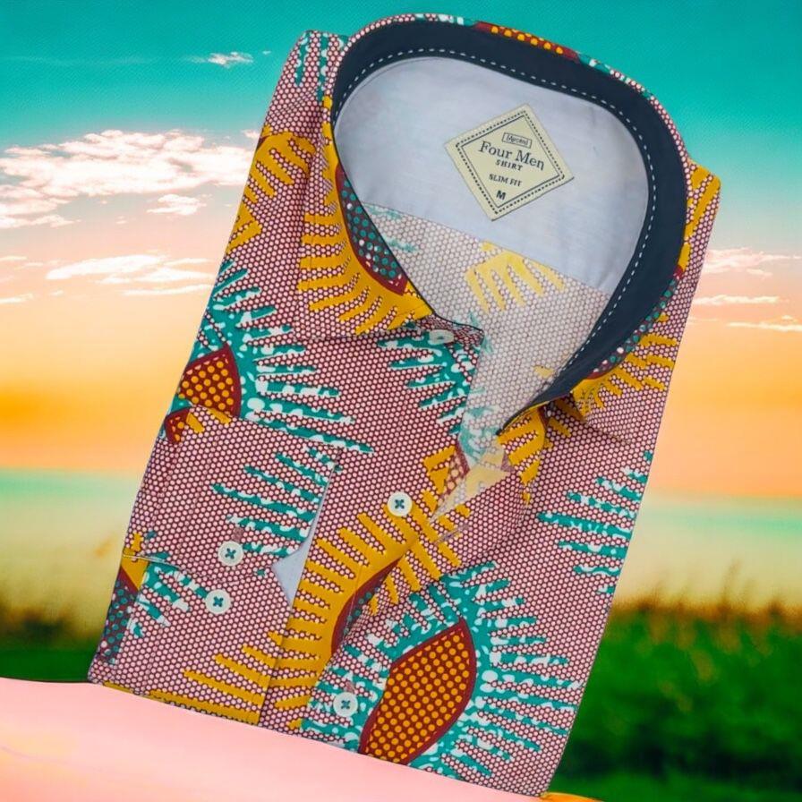 Pamuklu Uzun Kollu Erkek Gömlek (Slim Fit Kalıp)