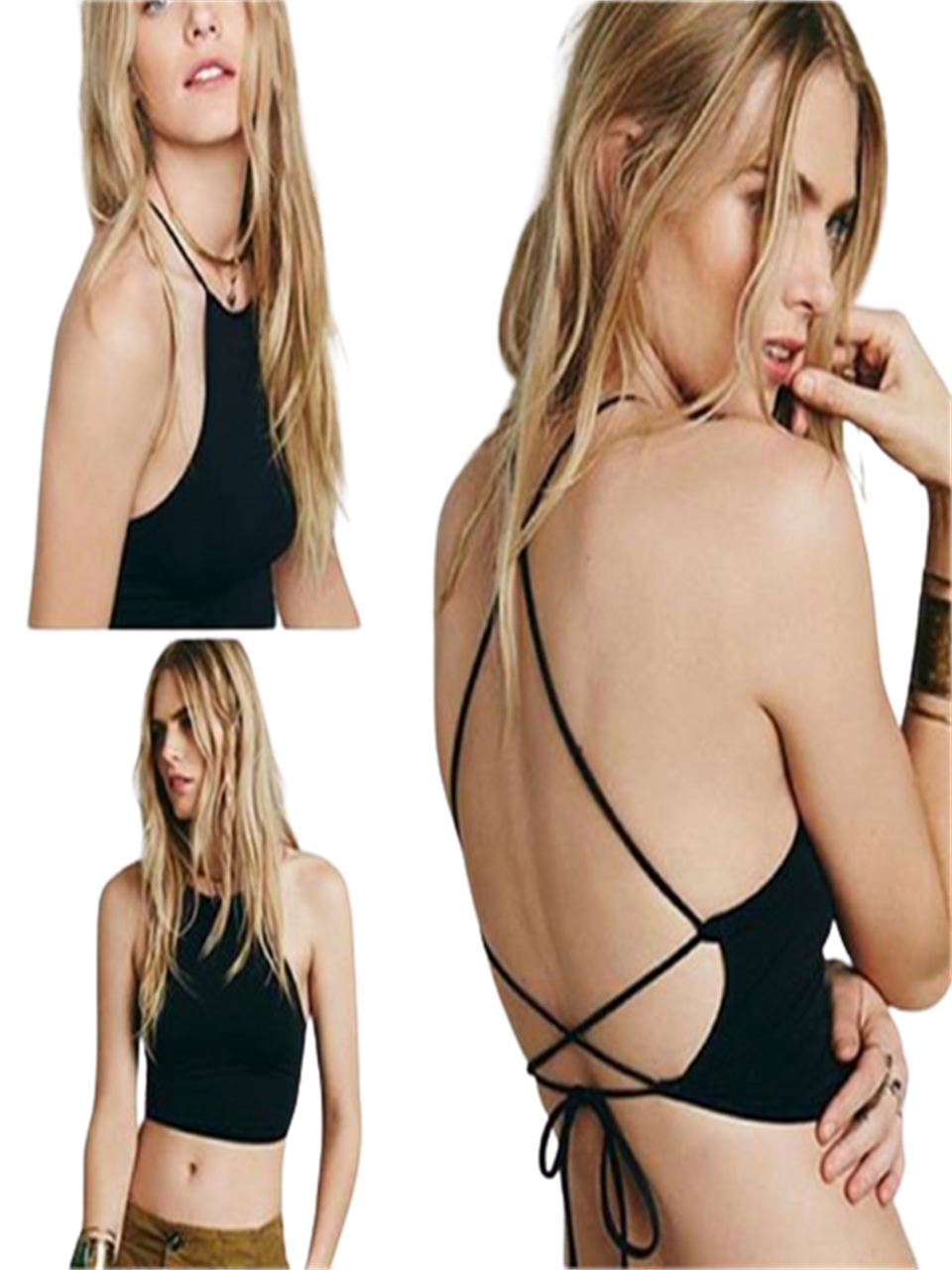 Terry Pau TP101442 Sırt Dekolteli Bluz