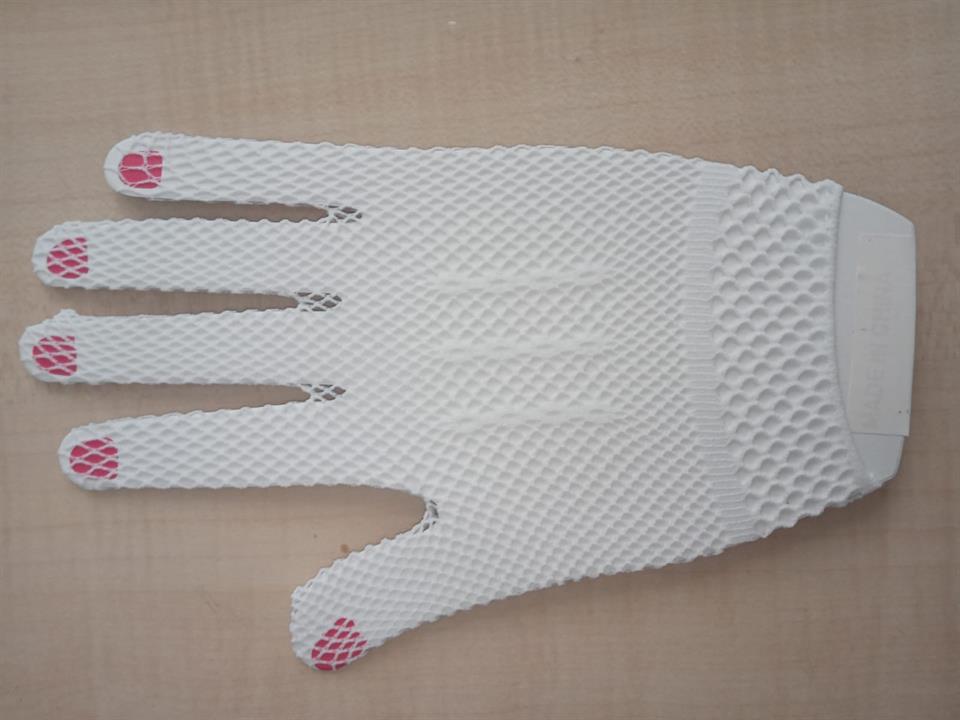 File Likralı  Kısa Beyaz  Eldiven