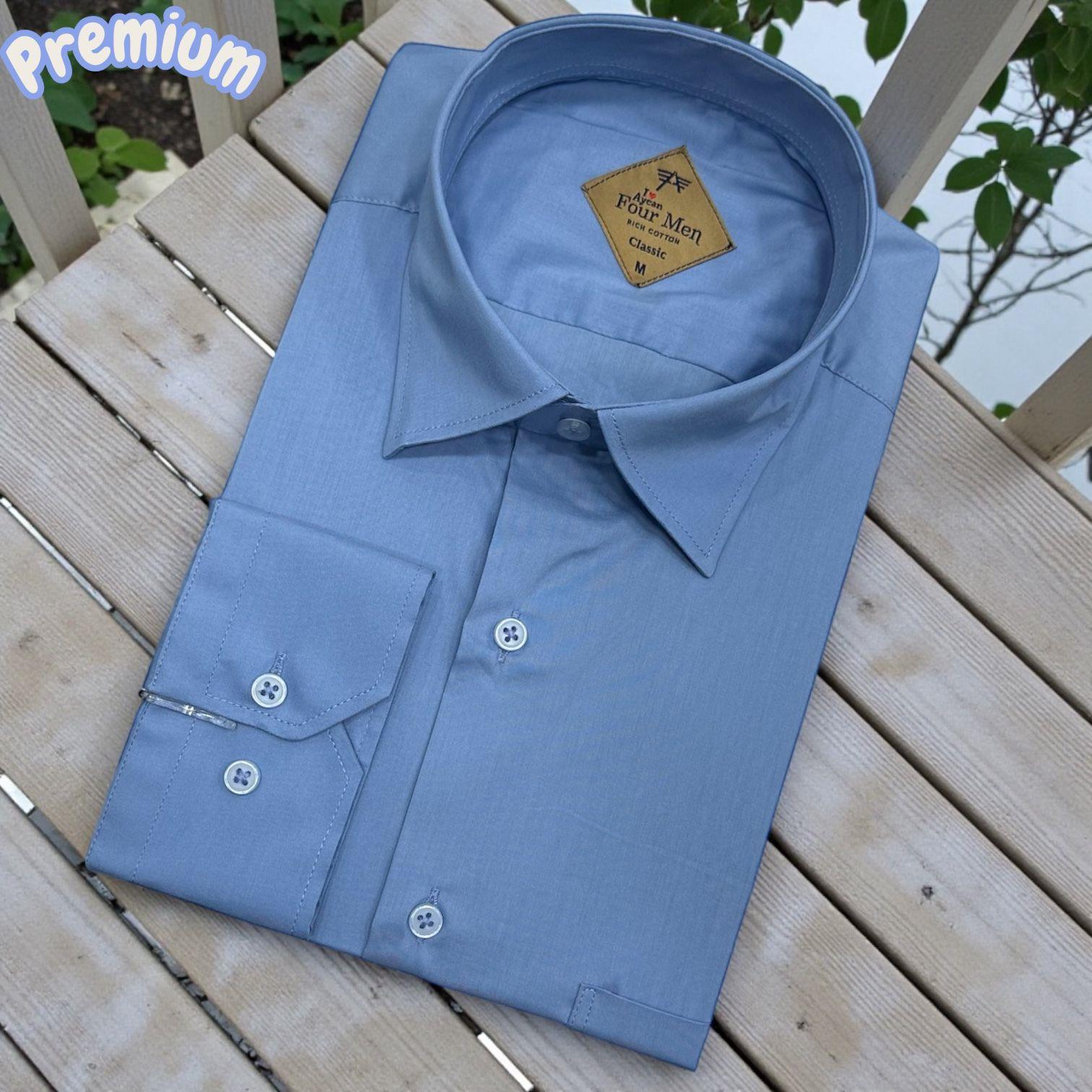 Klasik %100 Cotton Uzun Kollu Terletmeyen 4 Mevsim Gömlek (Regular Kalıp)