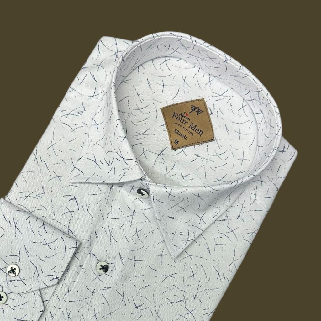 Klasik %100 Cotton Uzun Kollu Terletmeyen 4 Mevsim Gömlek (Regular Kalıp)