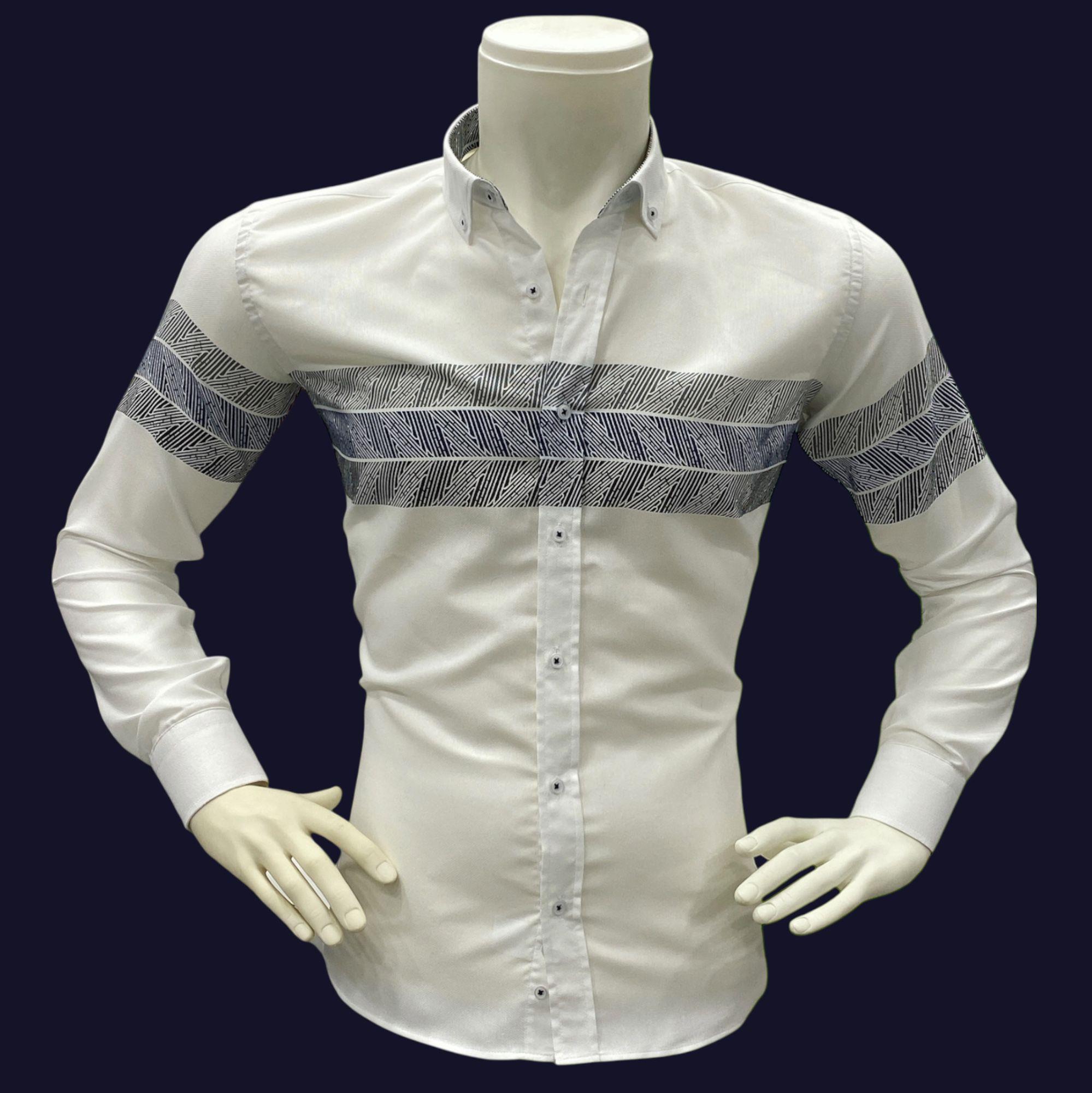 Klasik %100 Cotton Uzun Kollu Terletmeyen Kışlık Flanel Kumaş 3 Renkli Çizgili Gömlek (Regular Kalıp)