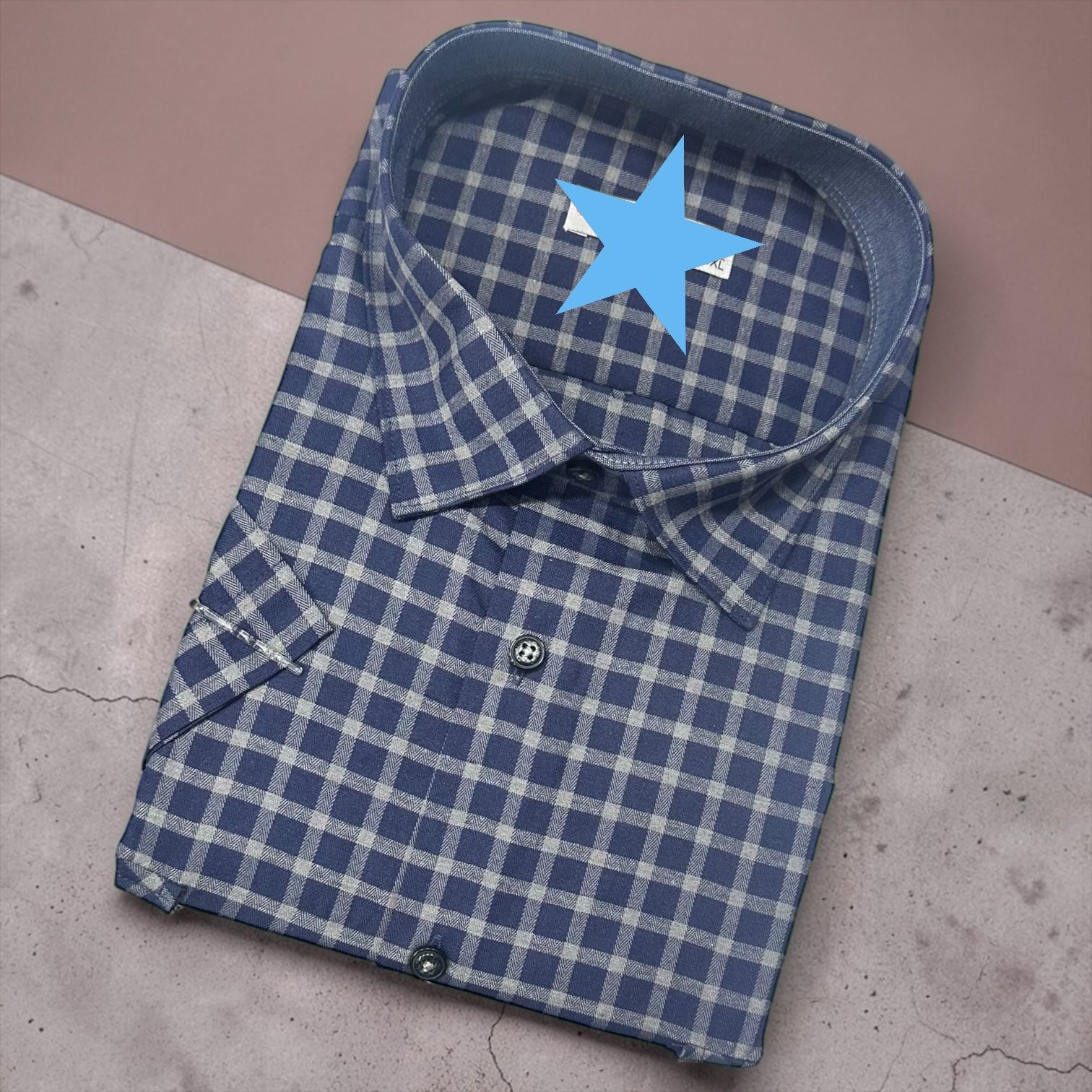 Linen Keten Klasik %100 Cotton Kısa Kollu Terletmeyen Gömlek 