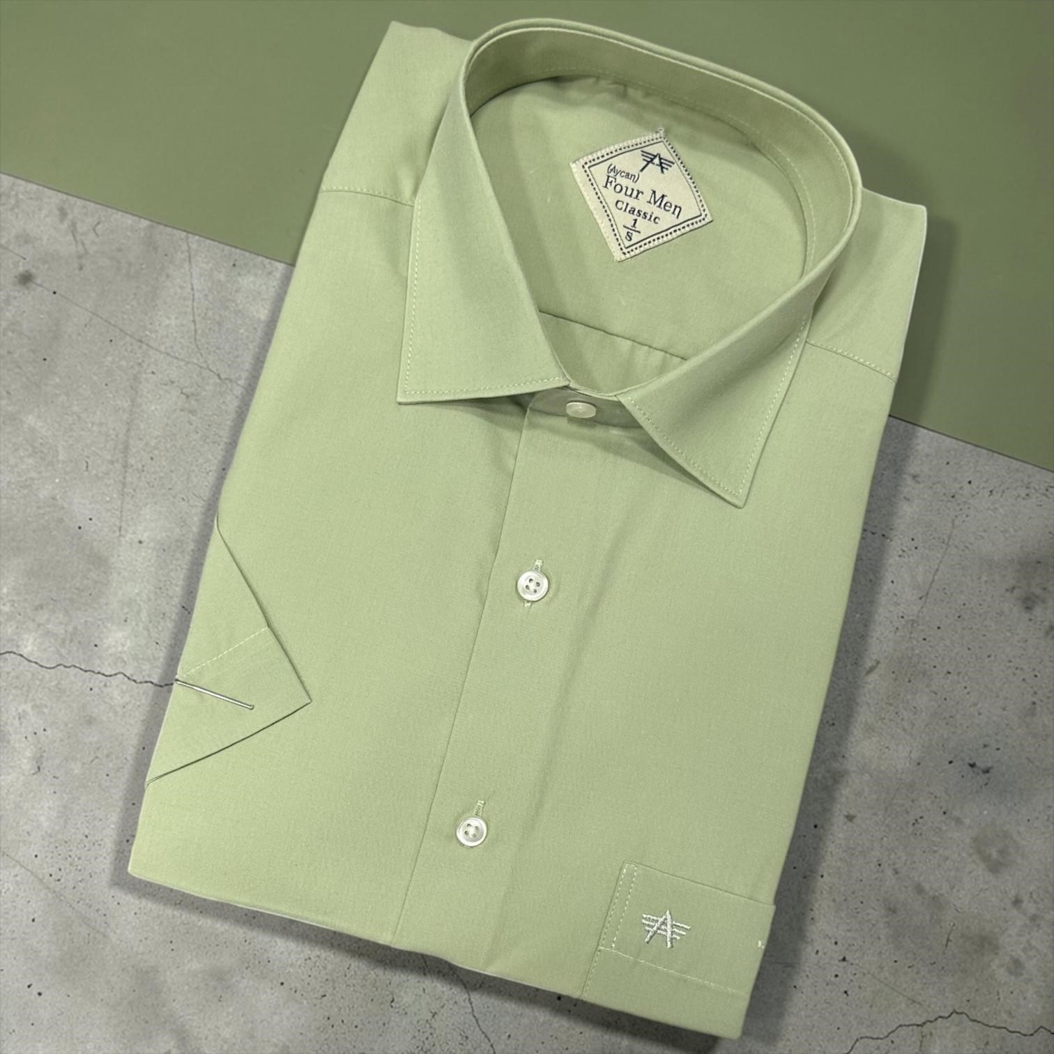 Linen Keten Klasik %100 Cotton Kısa Kollu Terletmeyen Gömlek 