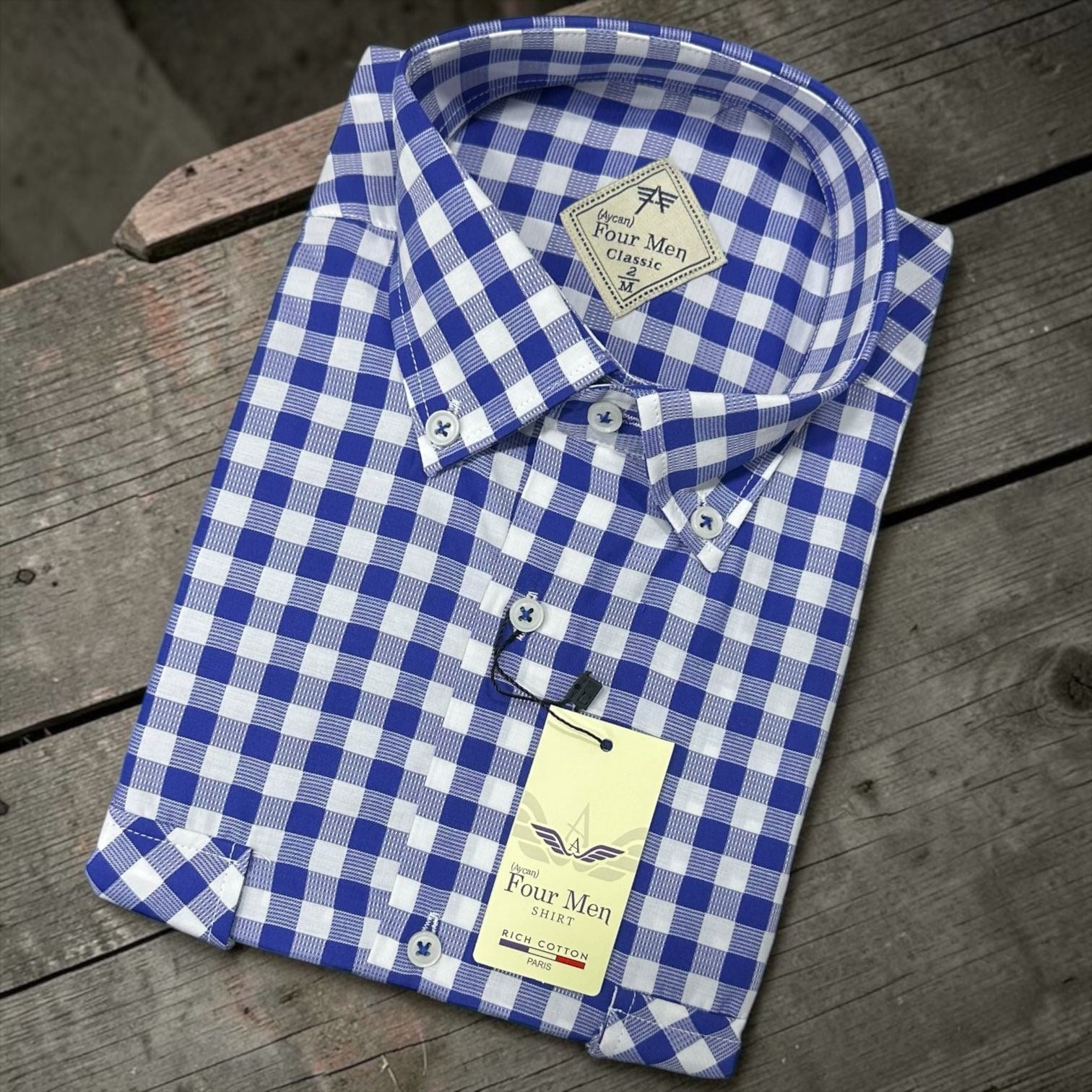 Linen Keten Klasik %100 Cotton Kısa Kollu Terletmeyen Gömlek 