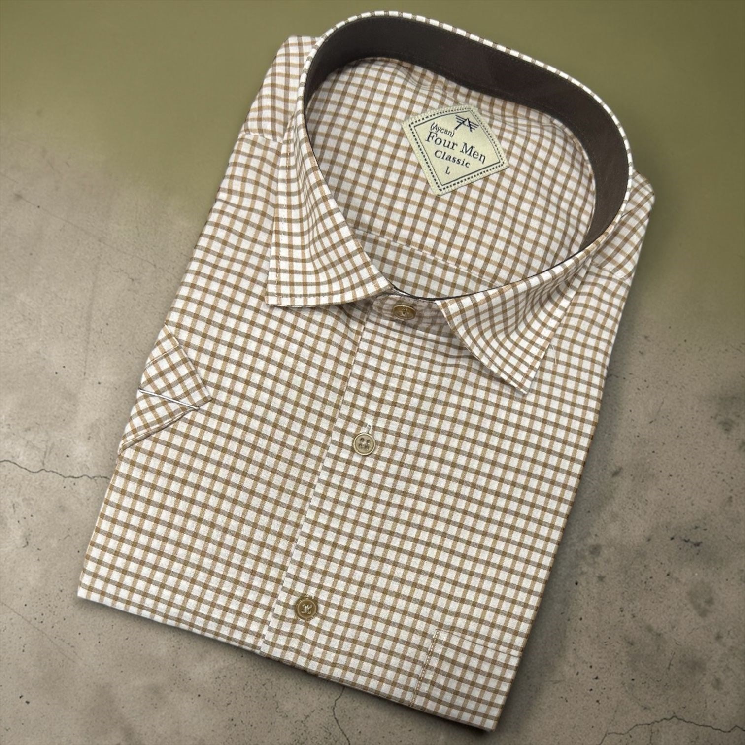 Linen Keten Klasik %100 Cotton Kısa Kollu Terletmeyen Gömlek 