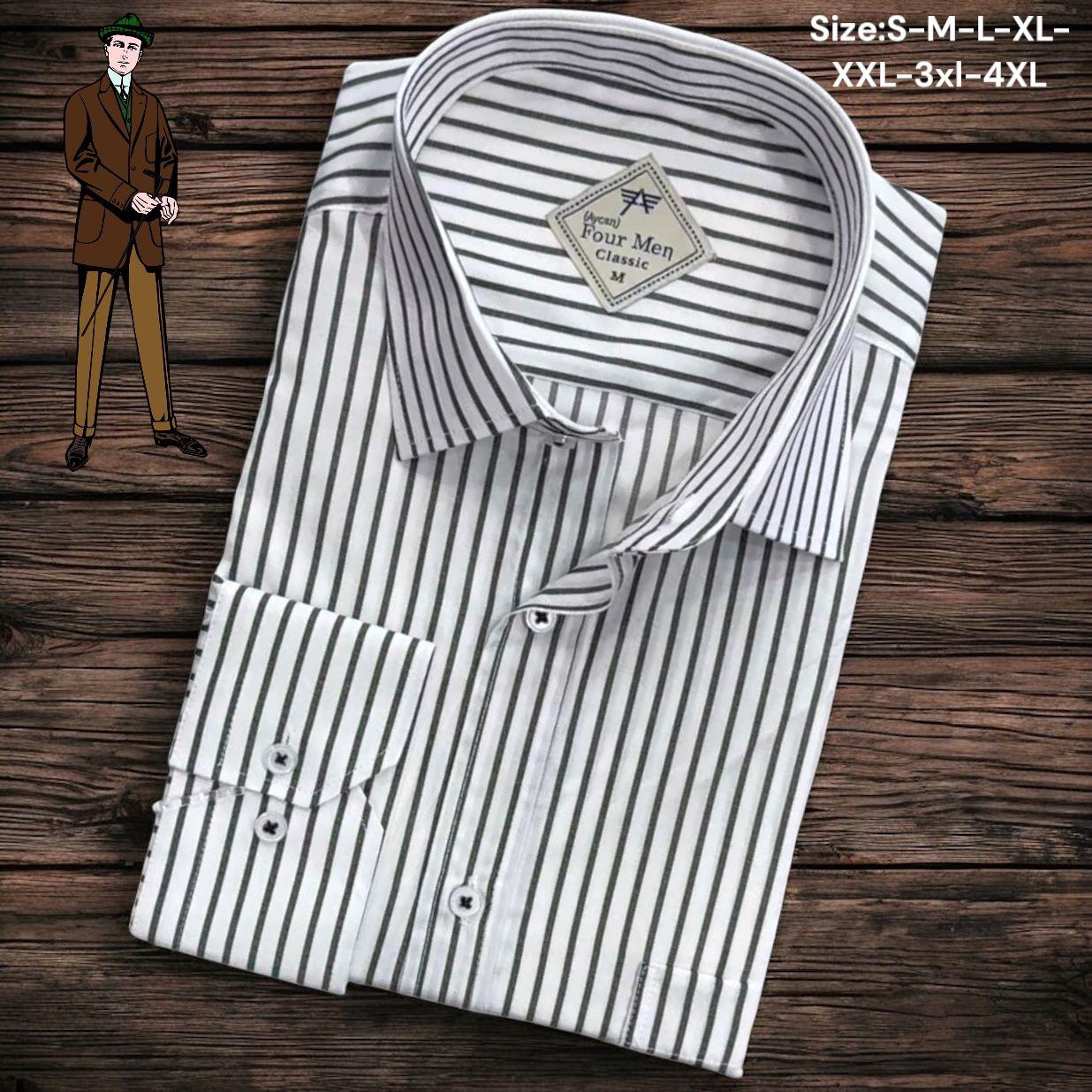 Linen Keten Klasik %100 Cotton Uzun Kollu Terletmeyen Tek Cepli Kapaklı Beyaz Gömlek (Regular Kalıp)
