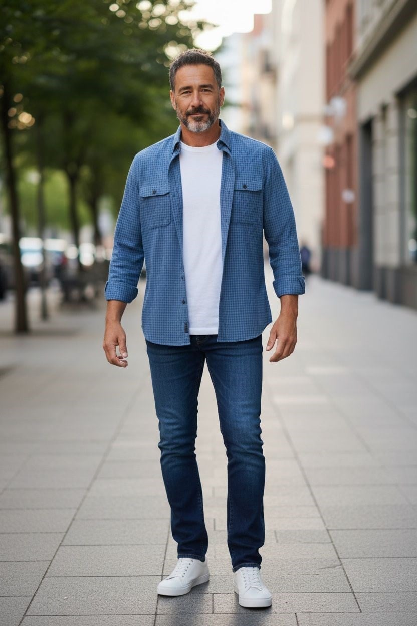 Linen Keten Klasik %100 Cotton Uzun Kollu Terletmeyen Gömlek 