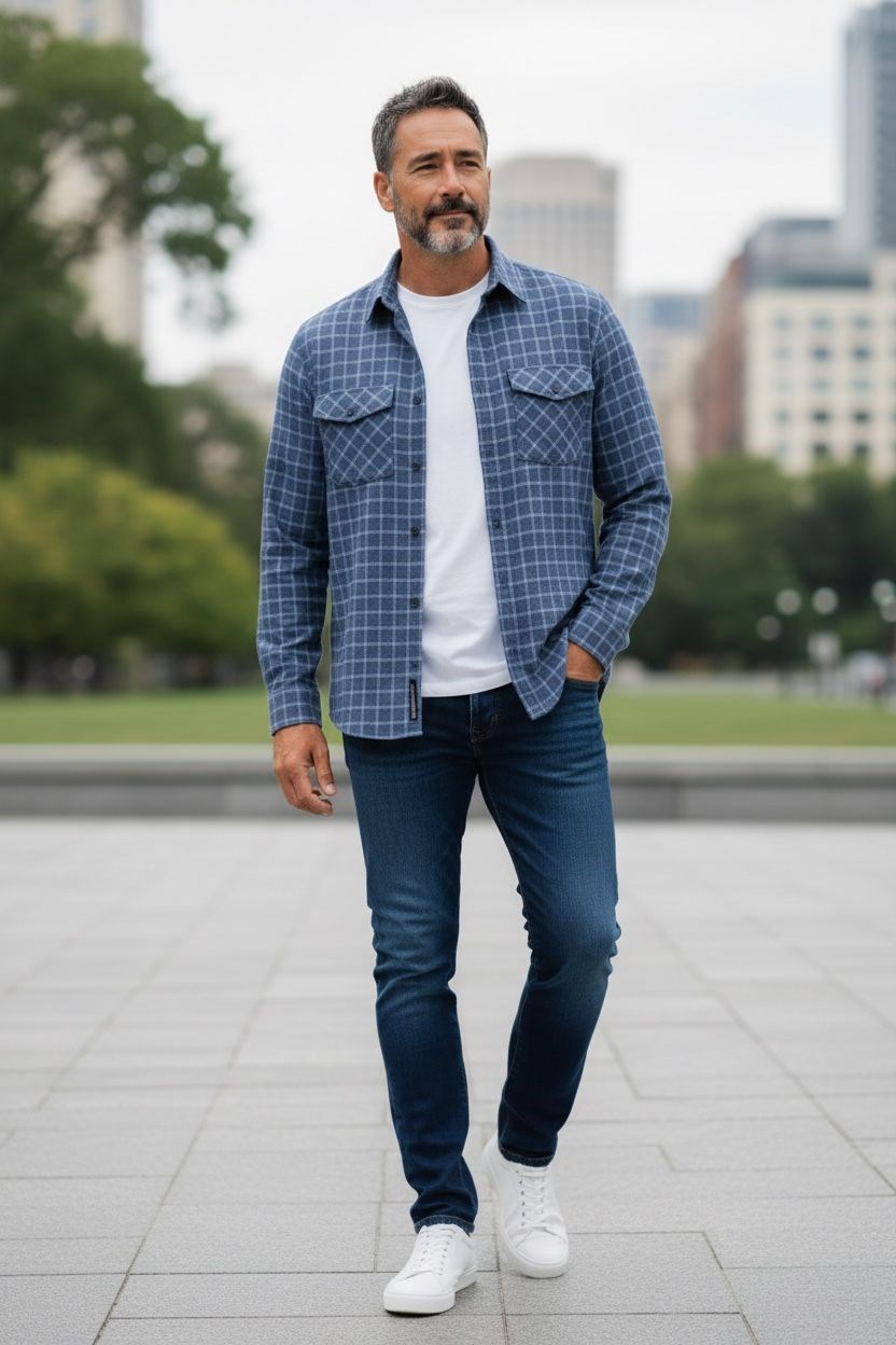 Linen Keten Klasik %100 Cotton Uzun Kollu Terletmeyen Gömlek 