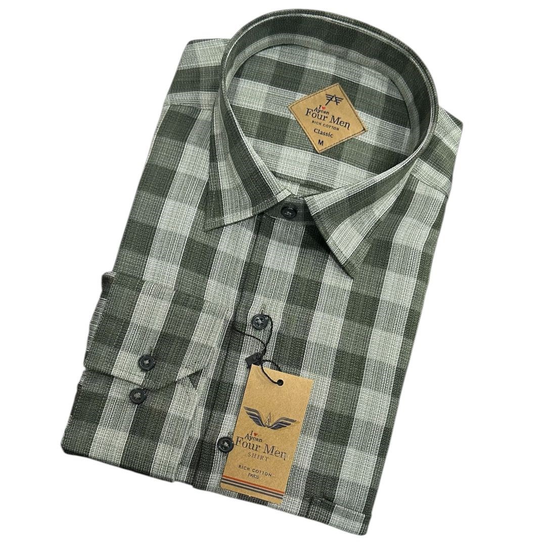 Linen Keten Klasik %100 Cotton Uzun Kollu Terletmeyen Gömlek 