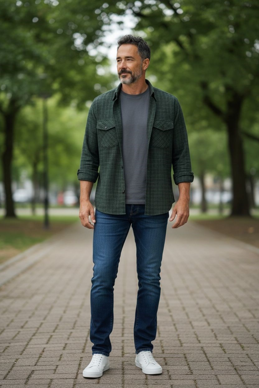 Linen Keten Klasik %100 Cotton Uzun Kollu Terletmeyen Gömlek 