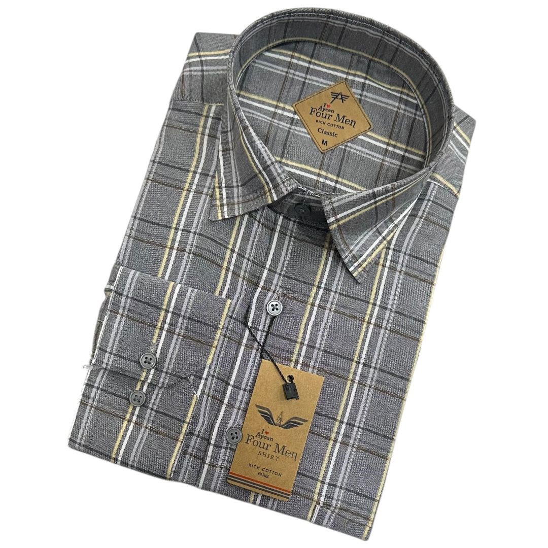 Linen Keten Klasik %100 Cotton Uzun Kollu Terletmeyen Gömlek 