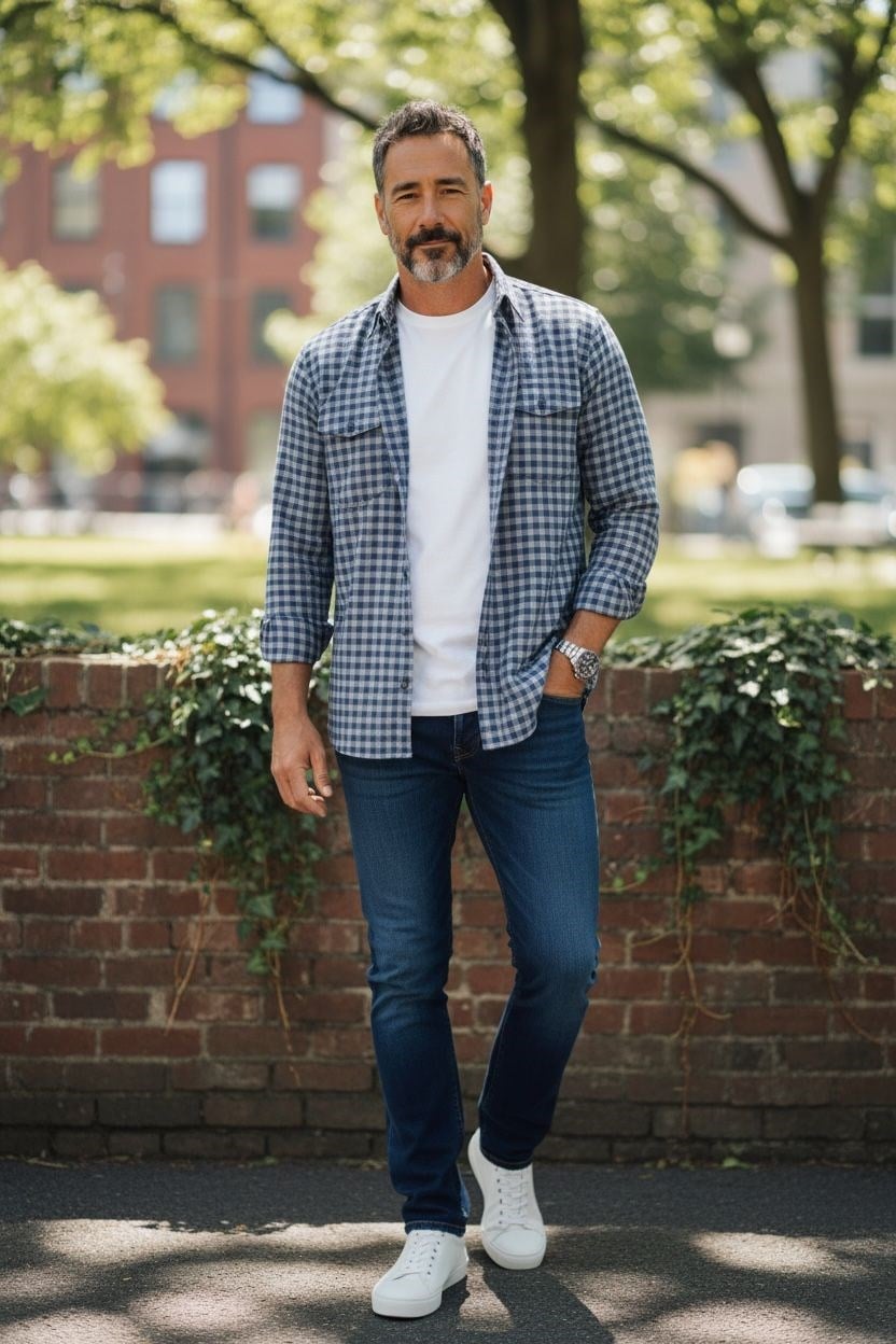 Linen Keten Klasik %100 Cotton Uzun Kollu Terletmeyen Gömlek 