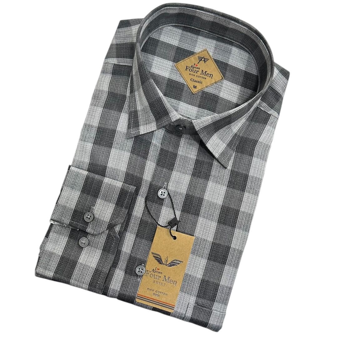 Linen Keten Klasik %100 Cotton Uzun Kollu Terletmeyen Gömlek 