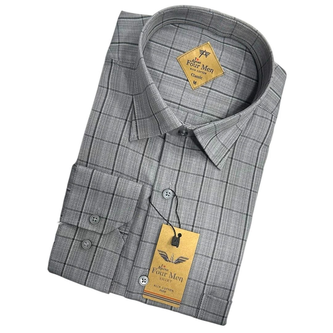Linen Keten Klasik %100 Cotton Uzun Kollu Terletmeyen Gömlek 