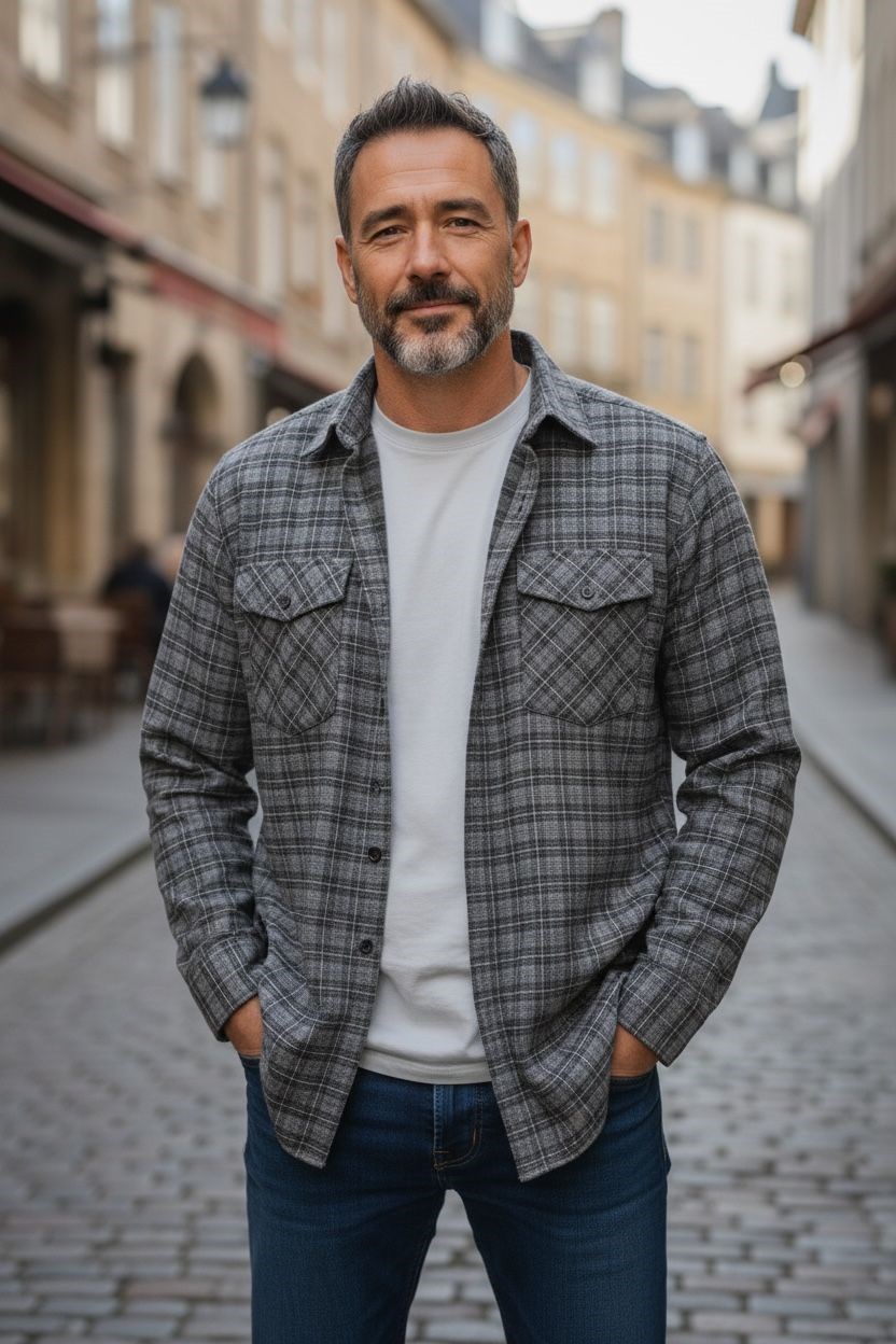 Linen Keten Klasik %100 Cotton Uzun Kollu Terletmeyen Gömlek 