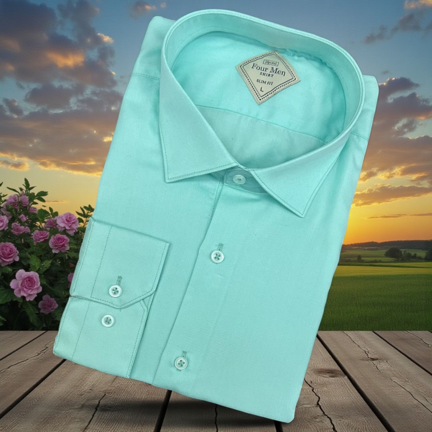 Linen Keten Slim Fit 4 Mevsim Giyilebilen Pamuklu Gömlek