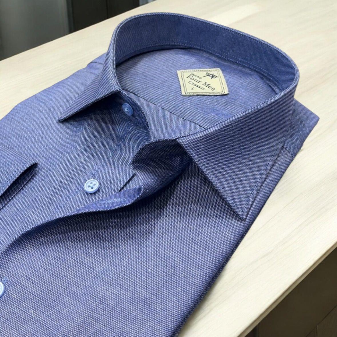 Pamuklu Oxford Uzun Kollu Unisex Gömlek (Standart Kalıp)