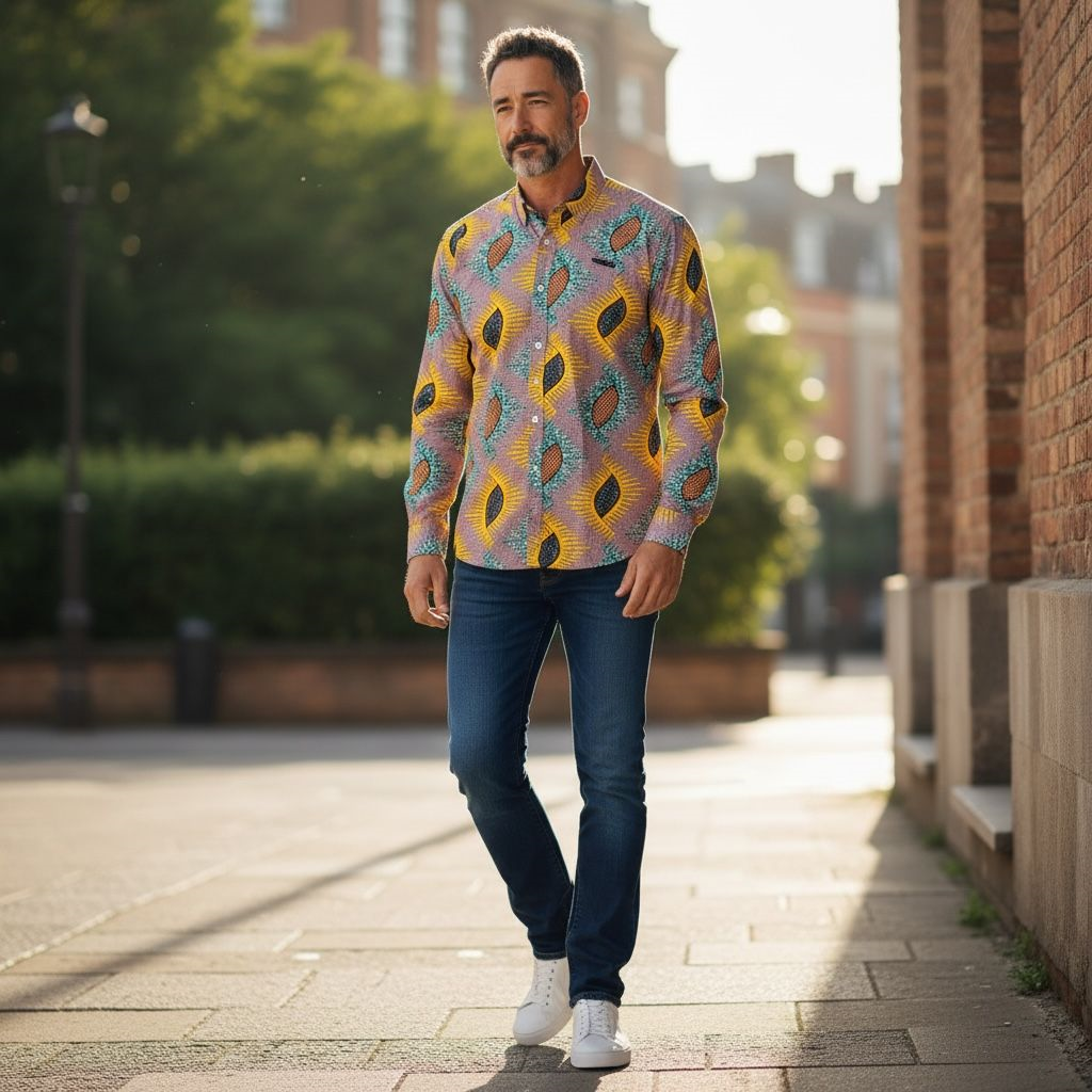 Slim Fit Pamuklu Uzun Kollu Cepsiz Spor Gömlek (Slim Fit Kalıp)