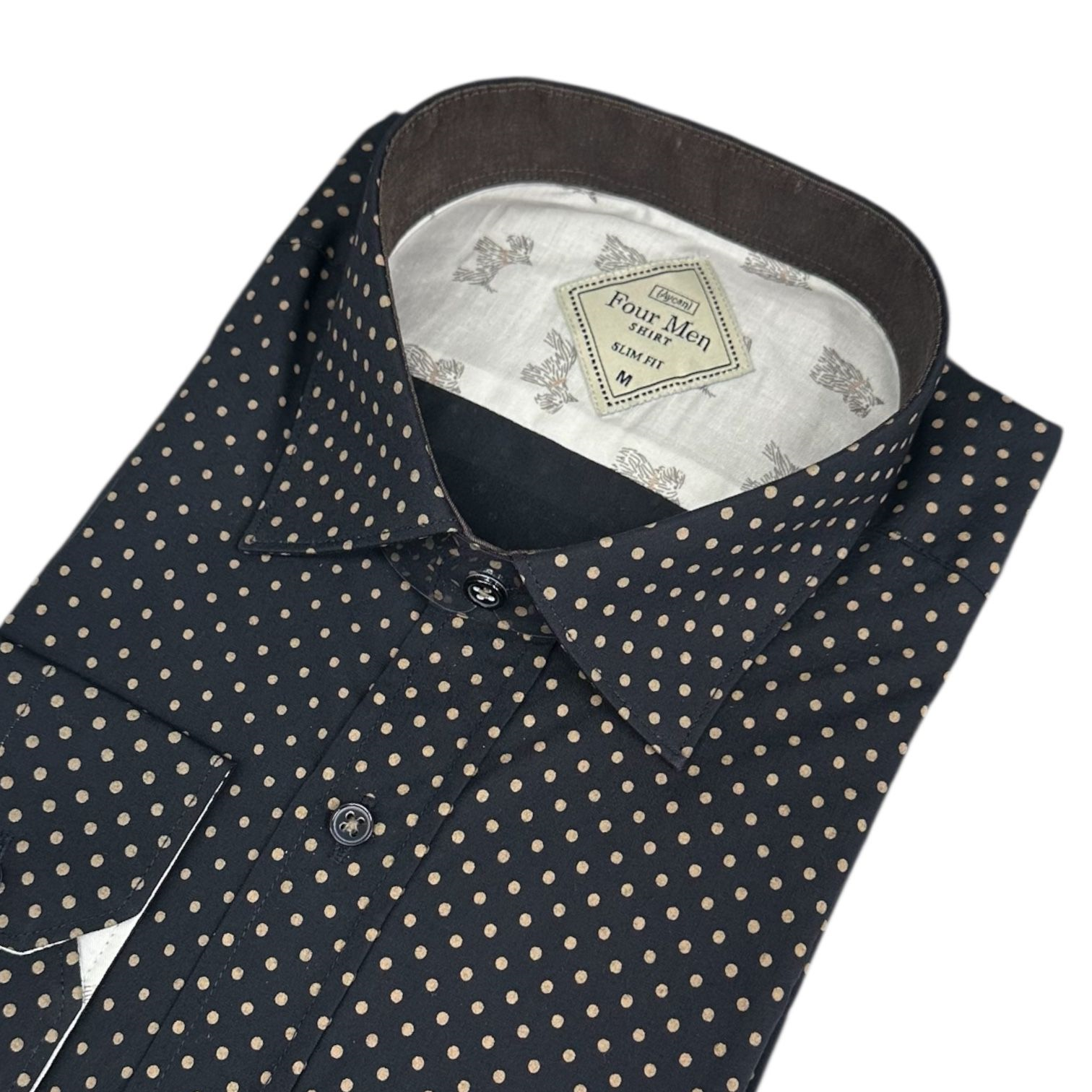 Slim Fit Pamuklu Uzun Kollu Gömlek (Slim Fit Kalıp)