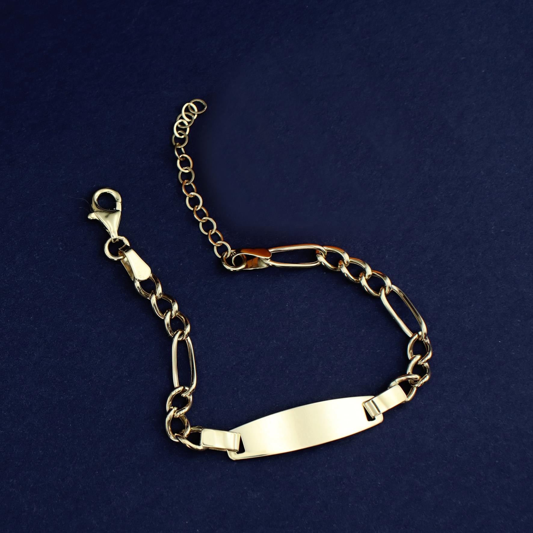 14 Ayar Altın Bebek Çocuk Künyesi