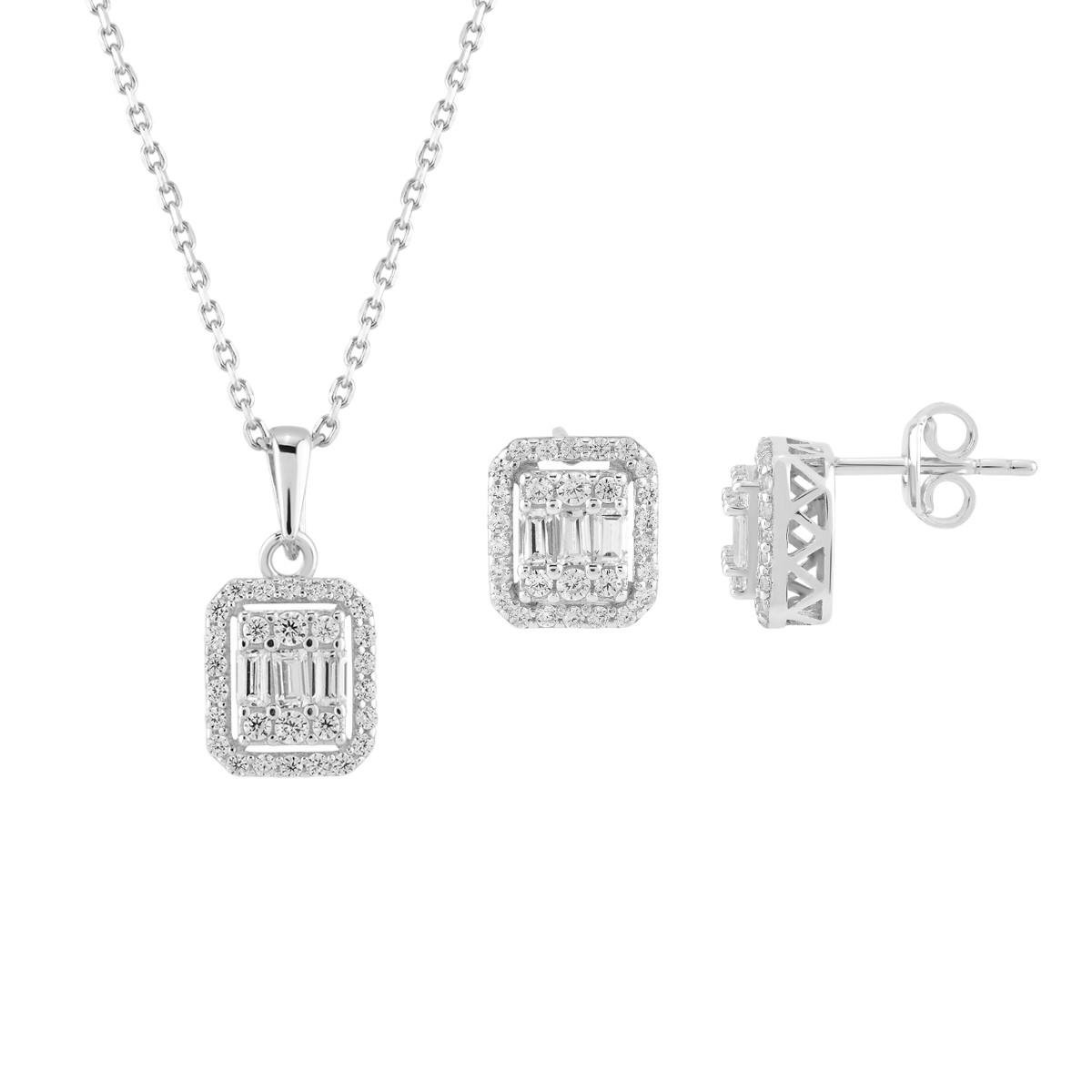 Baget Taşlı Altın Fantazi Set 