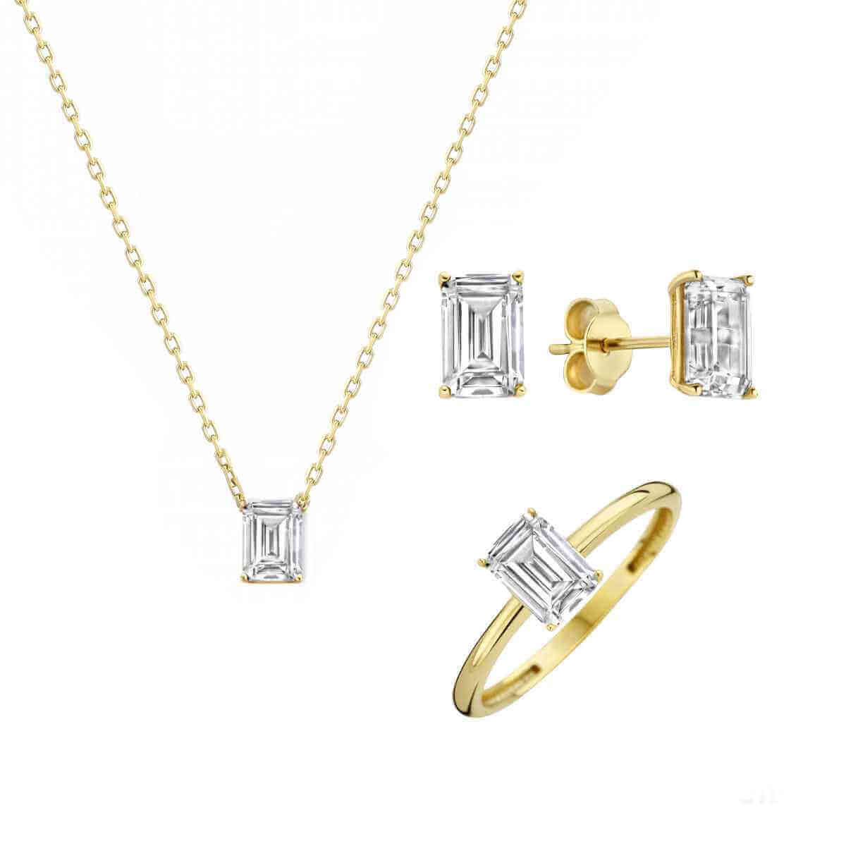 Baget Tektaş Altın Set