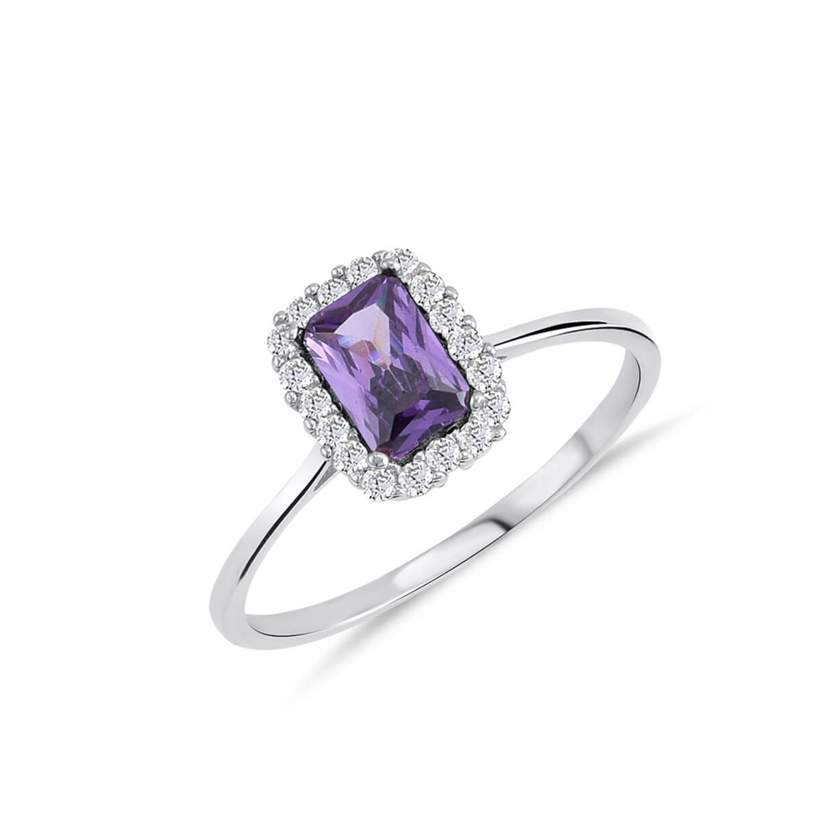 Baget Tektaşlı Altın Fantazi Yüzük