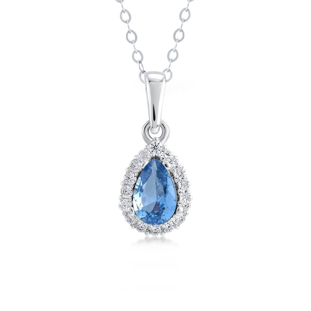 Damla Taşlı Altın Fantazi Kolye