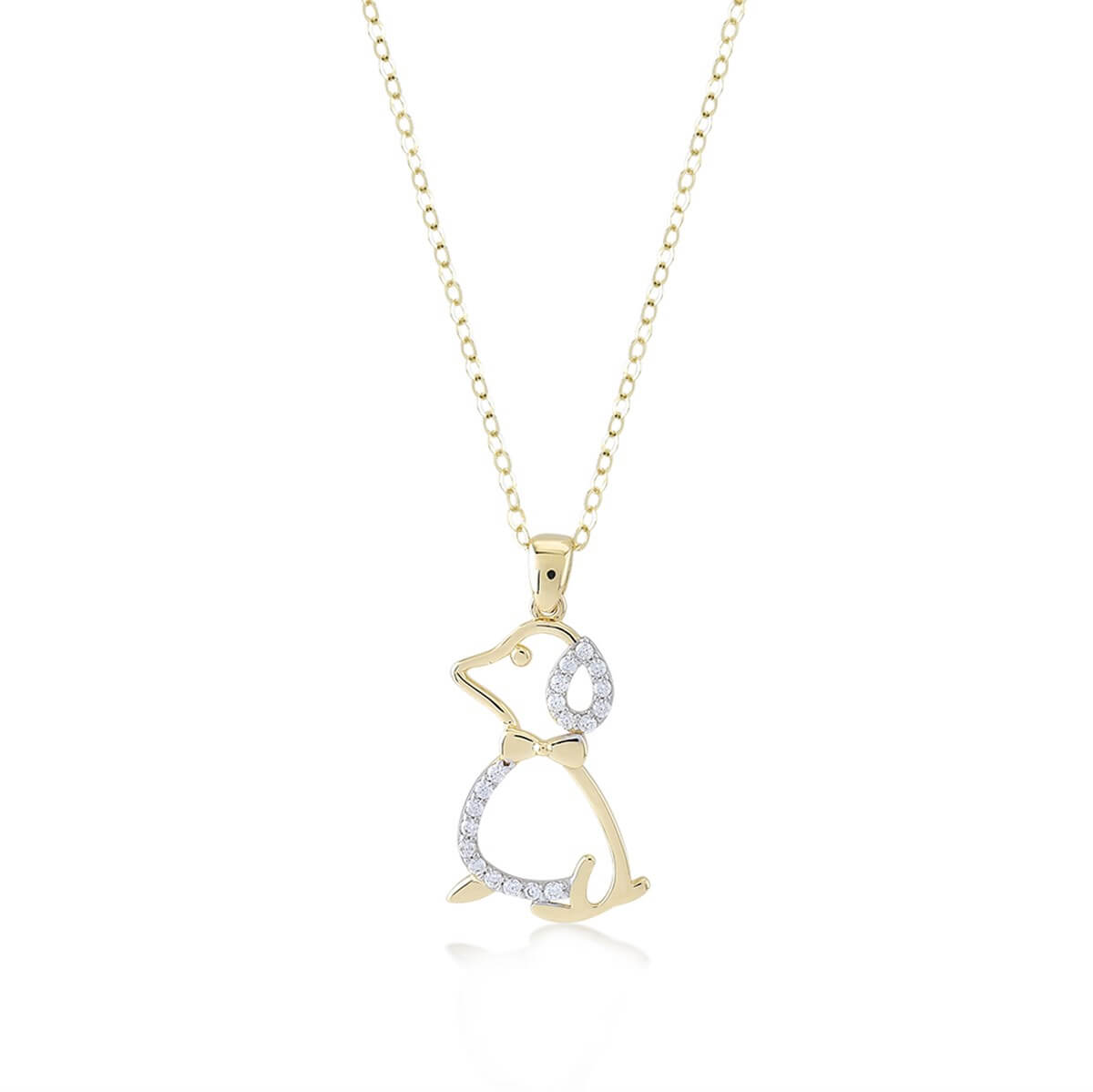 Figürlü Altın Kolye