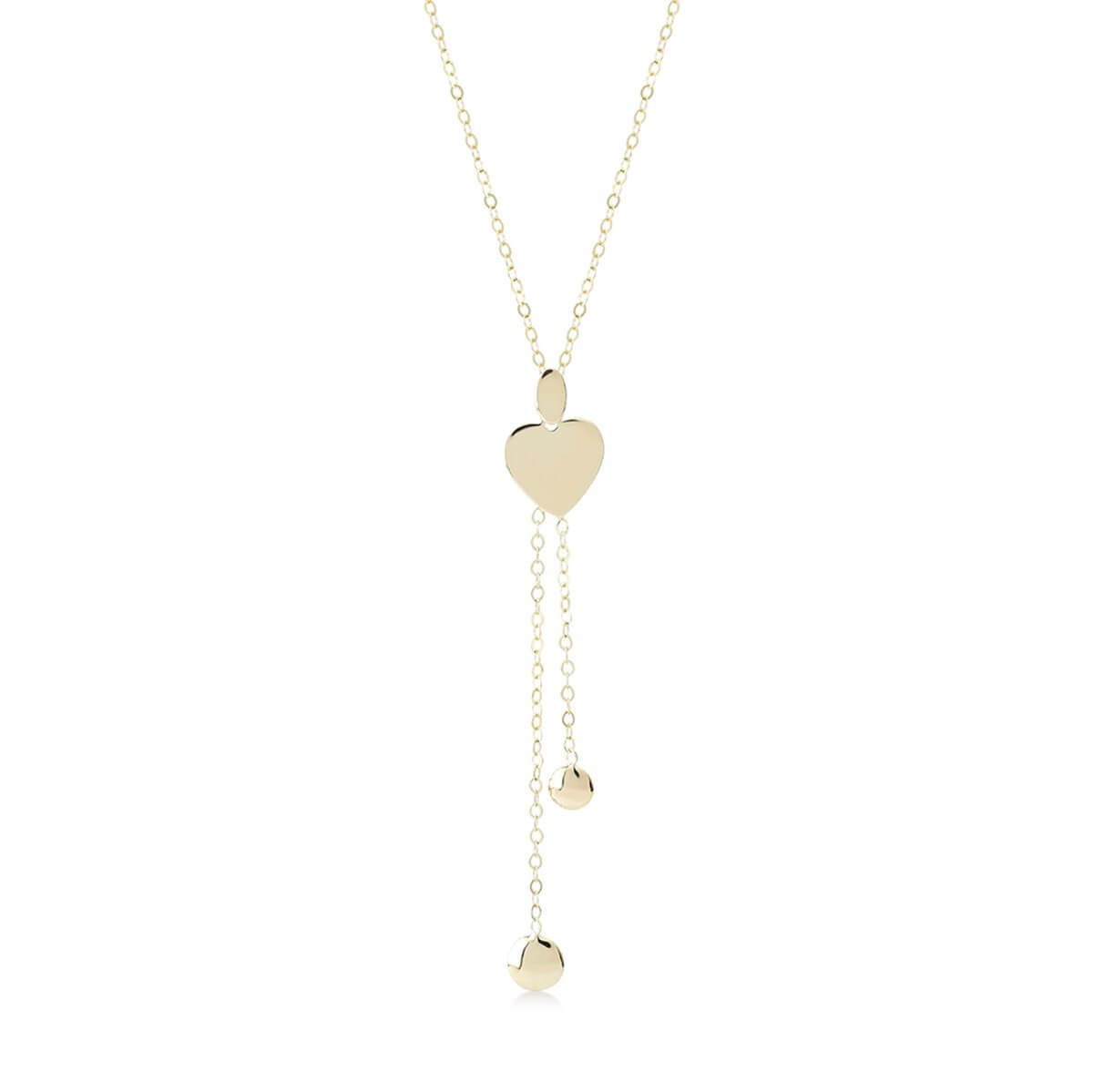 Kalp Figürlü Altın Kolye