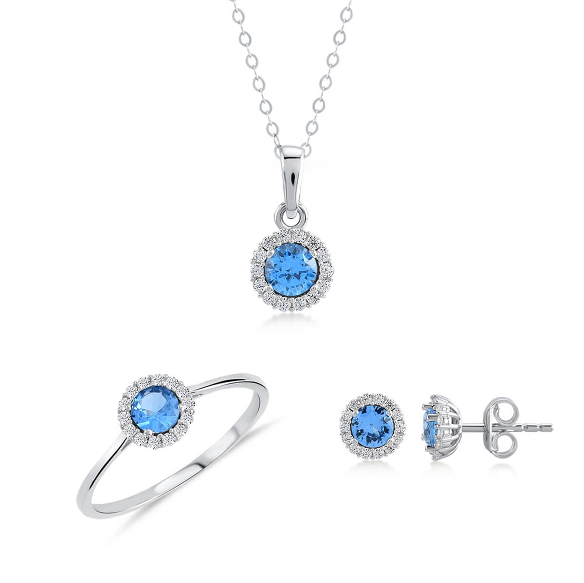 Kenar Taşlı Altın Fantezi Set