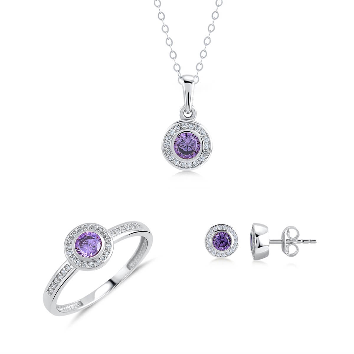 Kenar Taşlı Altın Fantezi Set