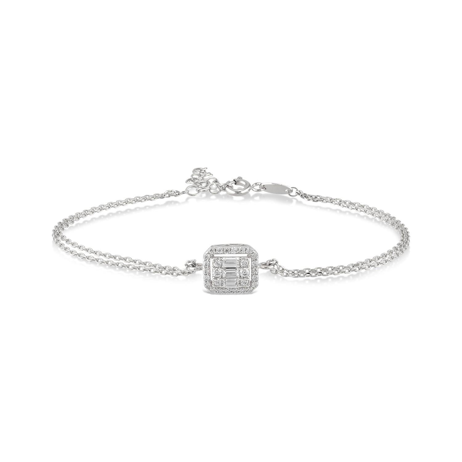 Altın Baget Bileklik 14 Ayar