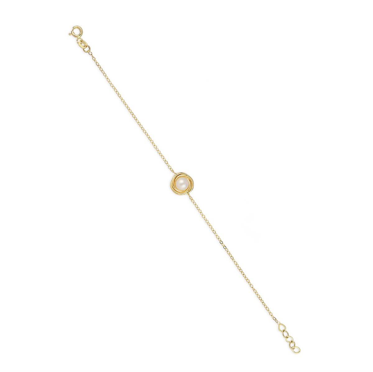 Altın İnci Bileklik