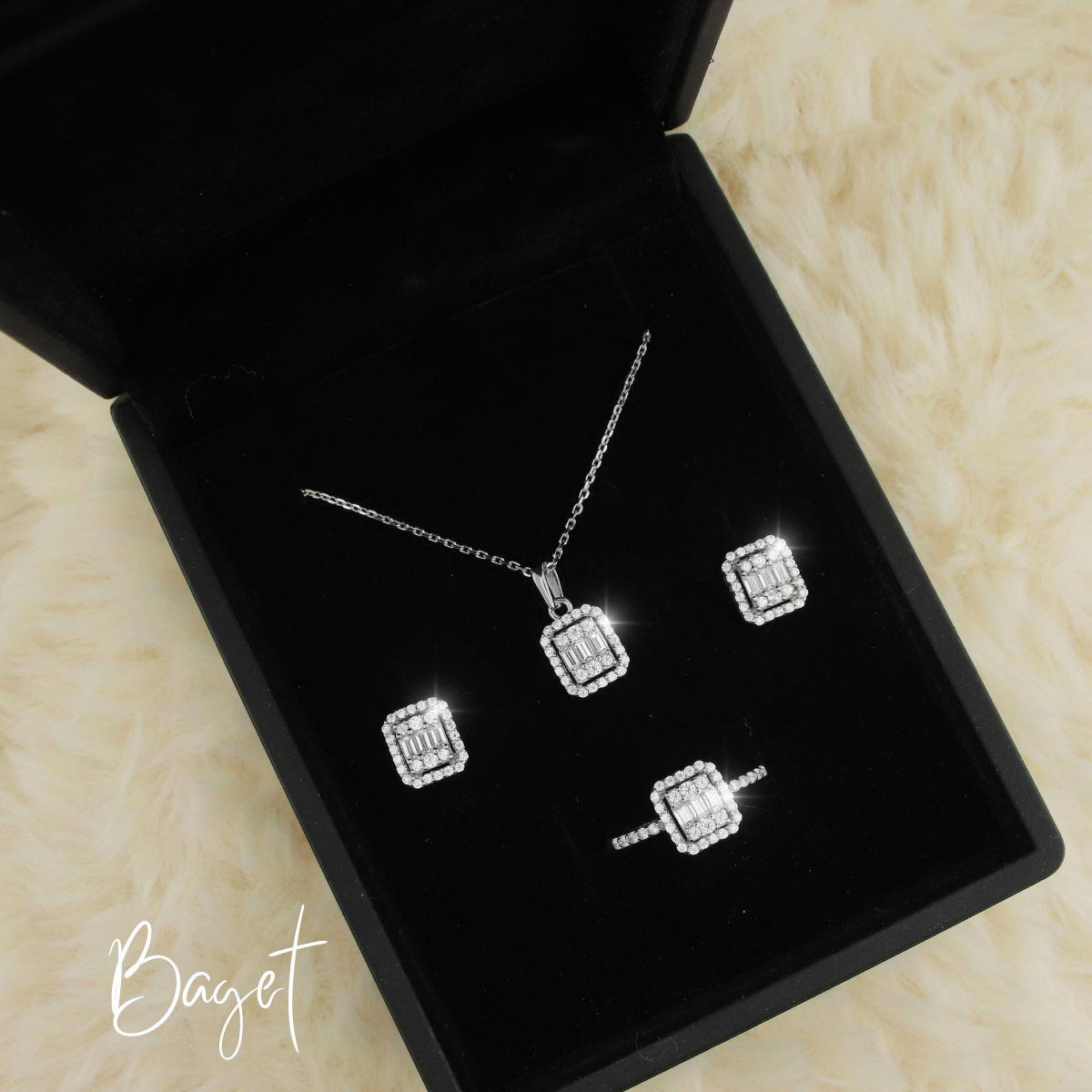 Baget Altın Set Üçlü Takım