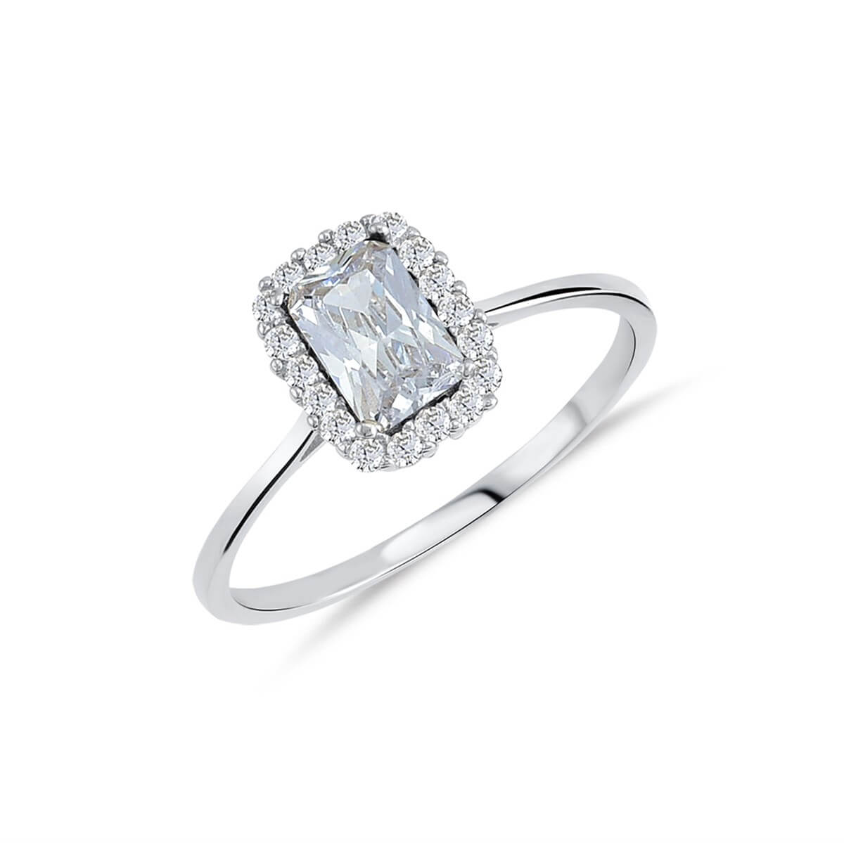 Baget Tektaşlı Altın Fantazi Yüzük YZMA 104 02 05 00